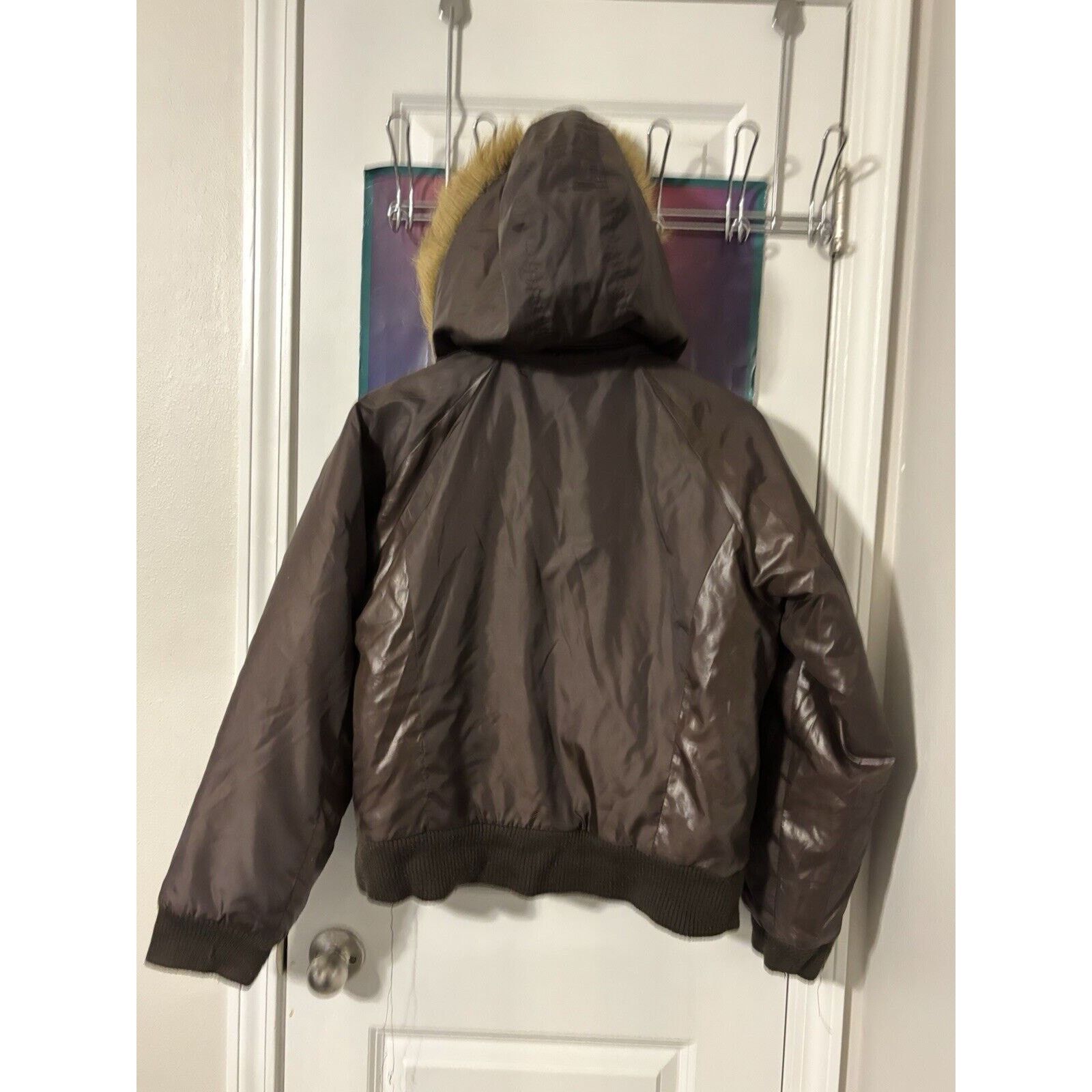 Southpole south pole womens y2k brown puffer fashion coat size L Size L / US 10 / IT 46 - 2 Thumbnail