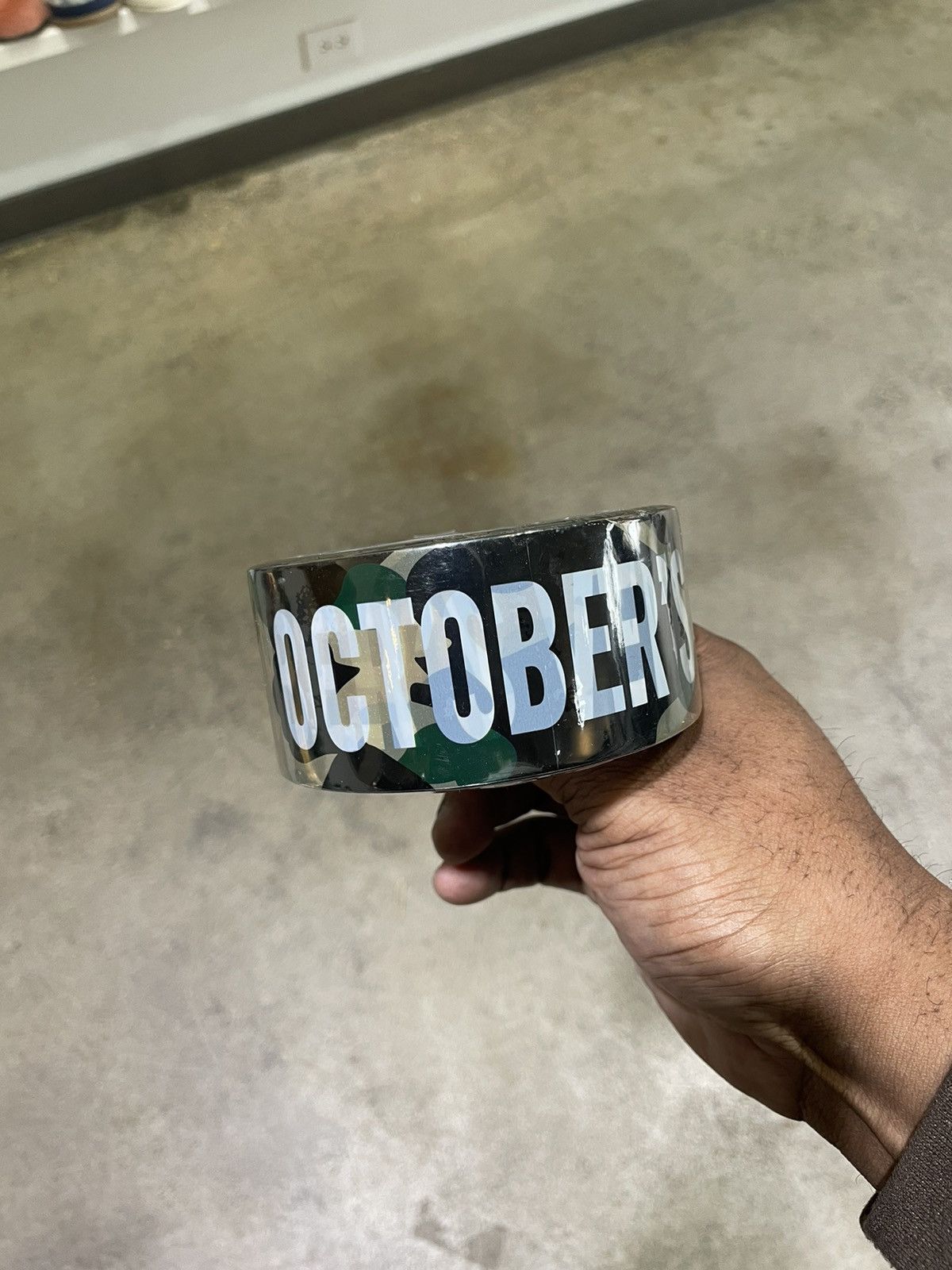 Bape Bape x OVO 1st Camo Vinyl tape Green Size ONE SIZE - 2 Thumbnail