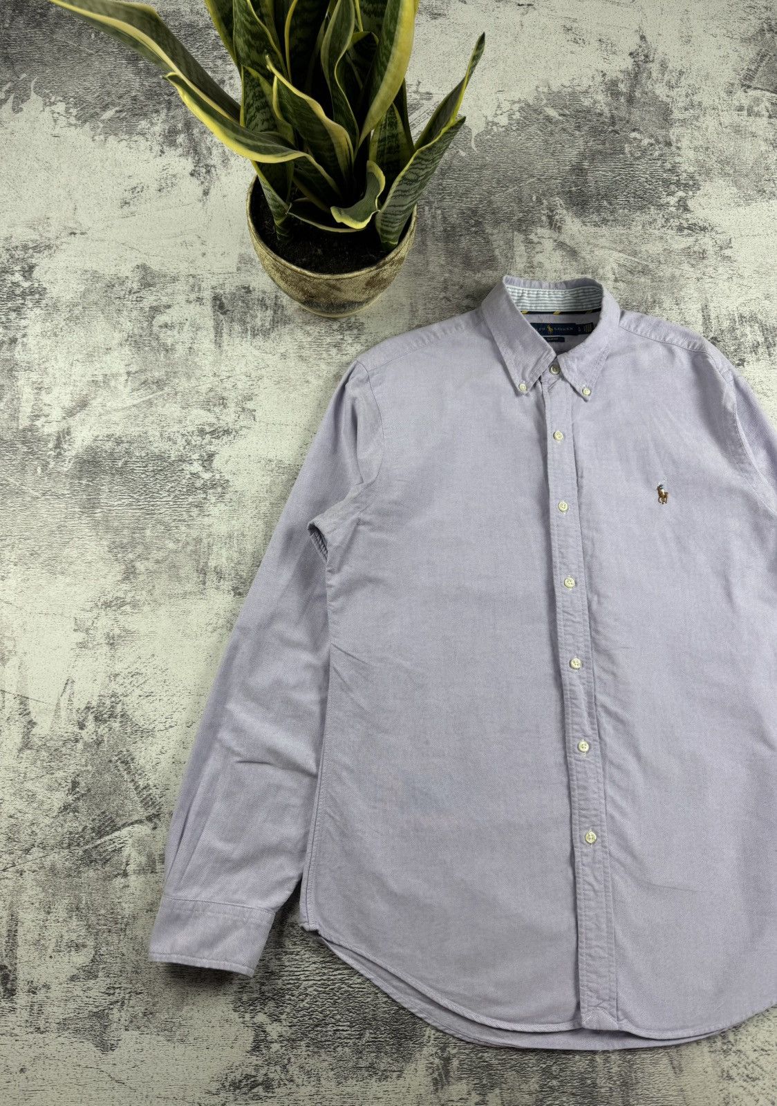 Polo Ralph Lauren Polo Ralph Lauren Basic Blank 90S Longsleeve Button Shirt Size US L / EU 52-54 / 3 - 2 Thumbnail