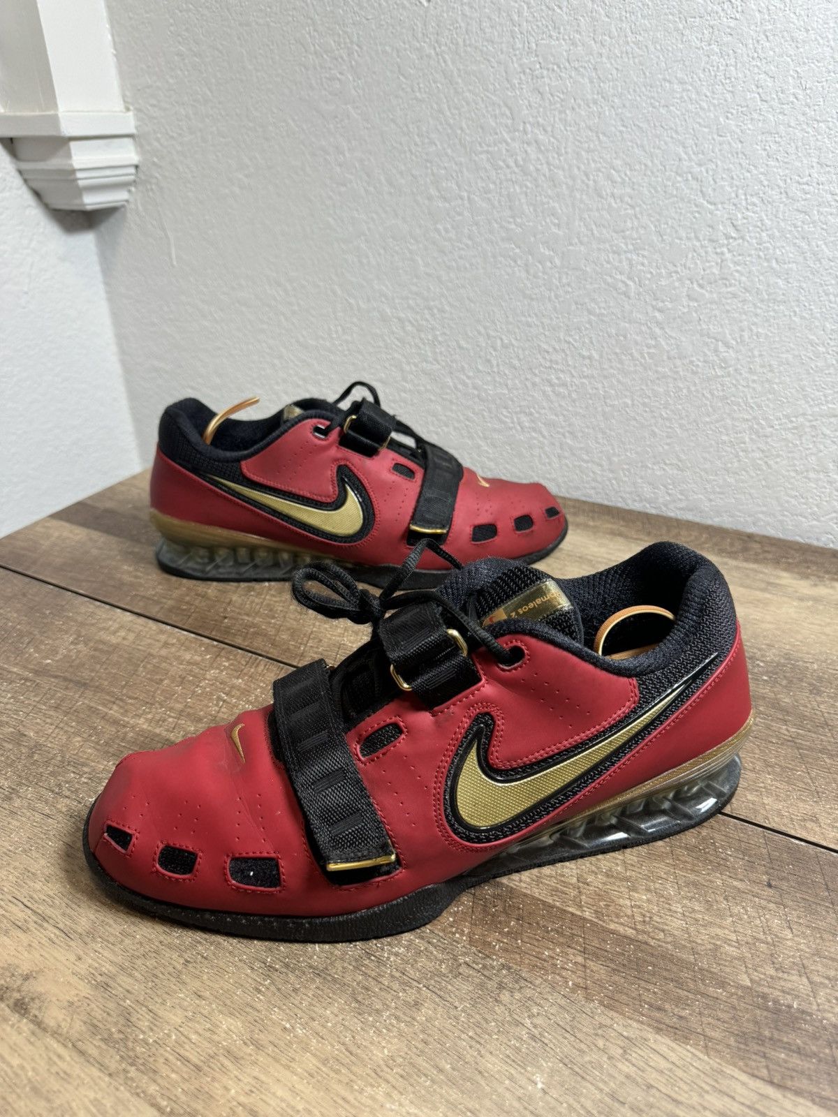 Nike Nike Romaleos 2 Weightlifting Shoes Red Men’s Size 12.5 Size US 12.5 / EU 45-46 - 2 Thumbnail