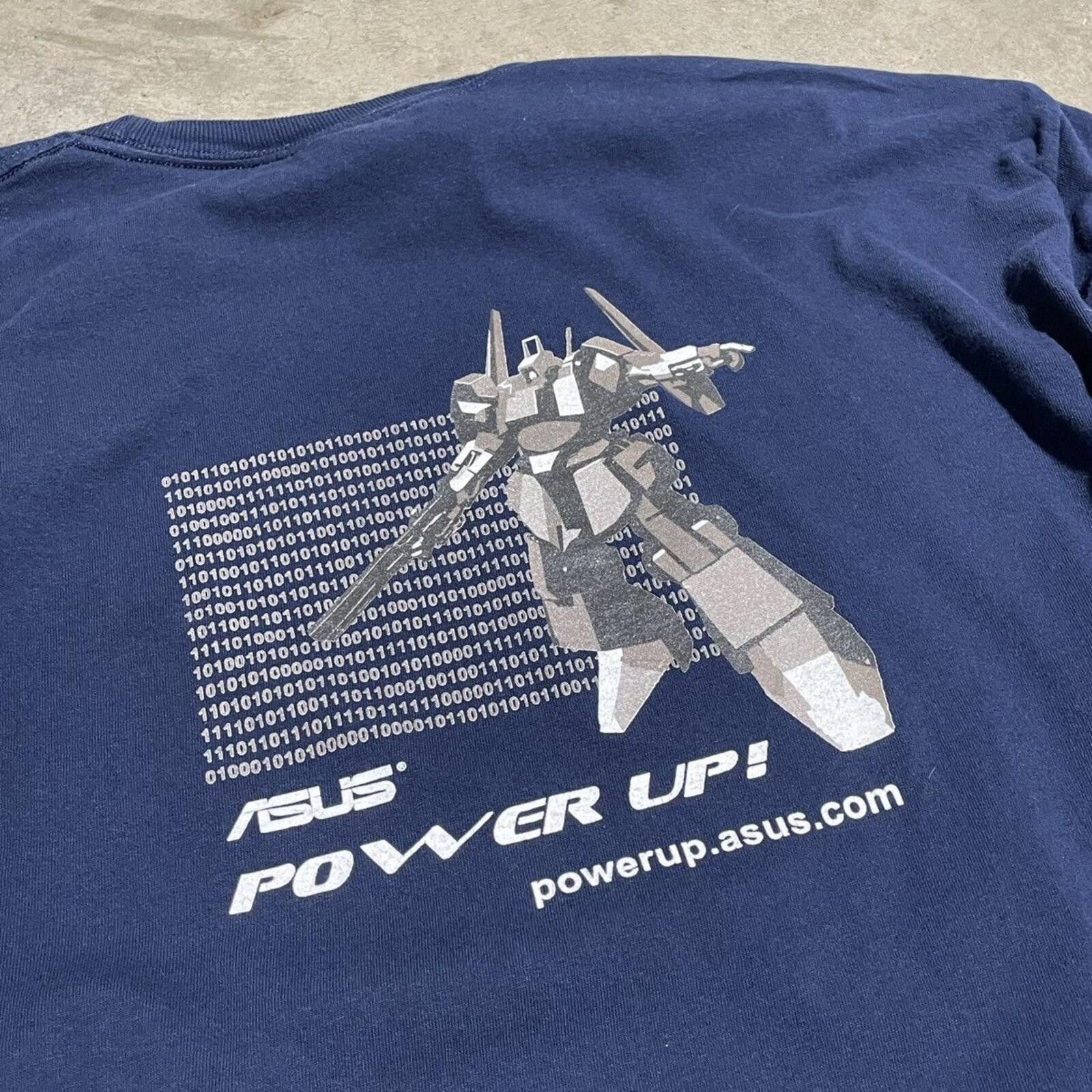 Vintage Vintsge ASUS computer power up transformer style graphic Size US XL / EU 56 / 4 - 1 Thumbnail