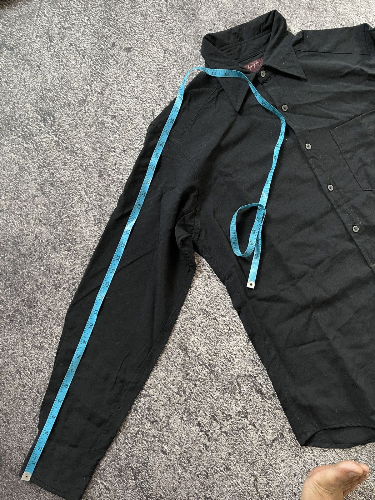 Yohji Yamamoto Vintage Yohji Yamamoto Durban A.A.R Black Shirt Size US L / EU 52-54 / 3 - 12 Thumbnail