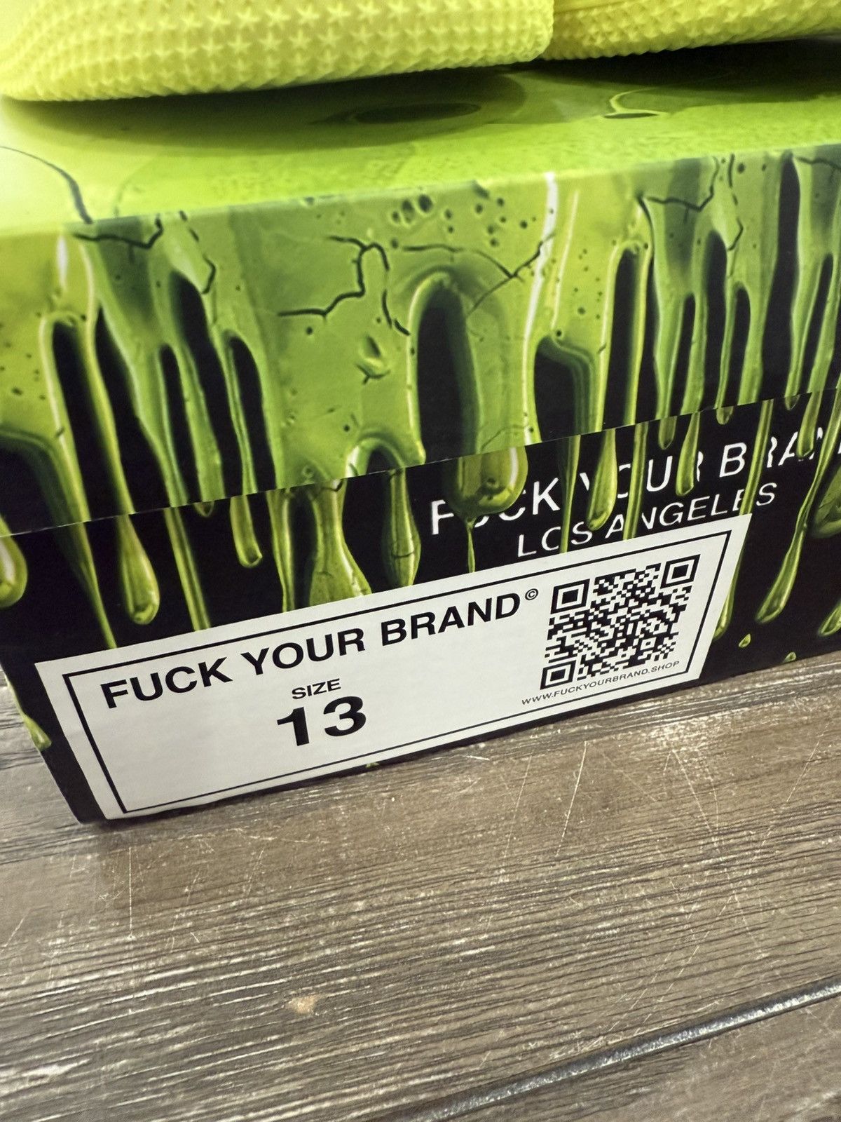 Designer 🖕🏻 FYB Fuck Your Brand FUCK OFF Slime AF1 CPFM Low Size 13 🖕🏻 Size US 13 / EU 46 - 13 Thumbnail