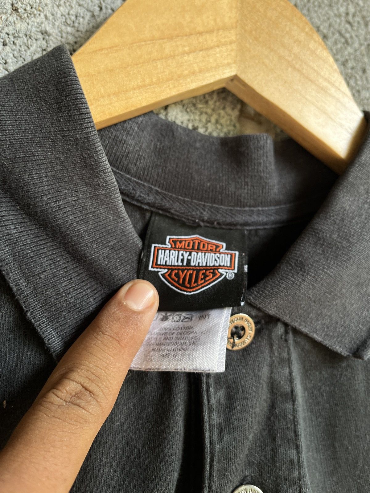 Harley Davidson Polo shirt harley - davidson Size US XL / EU 56 / 4 - 3 Thumbnail