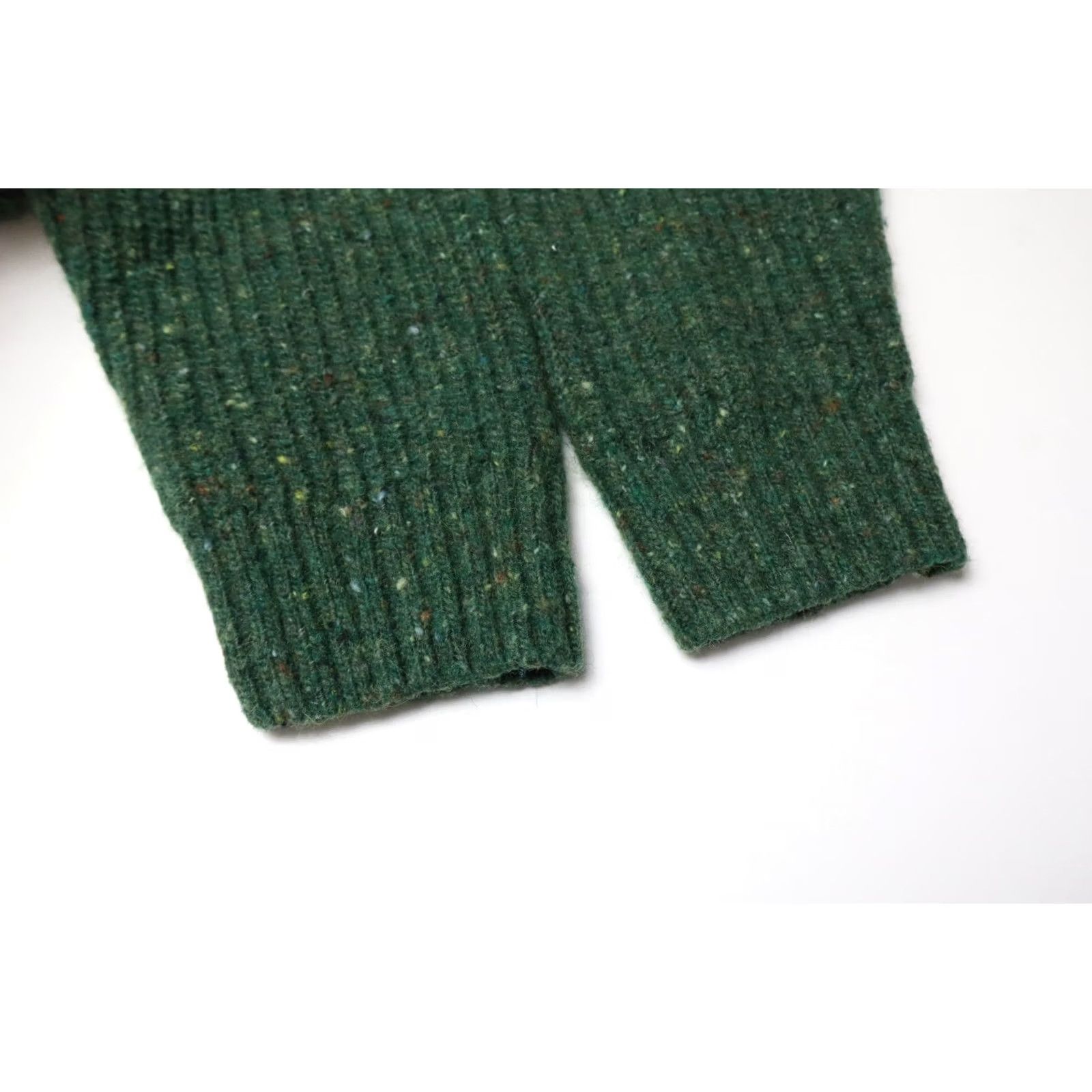 Vintage MCNEAL Jumper Men's LARGE Lambswool Blend Knitted Button Mock Neck Pullover Size US L / EU 52-54 / 3 - 5 Thumbnail