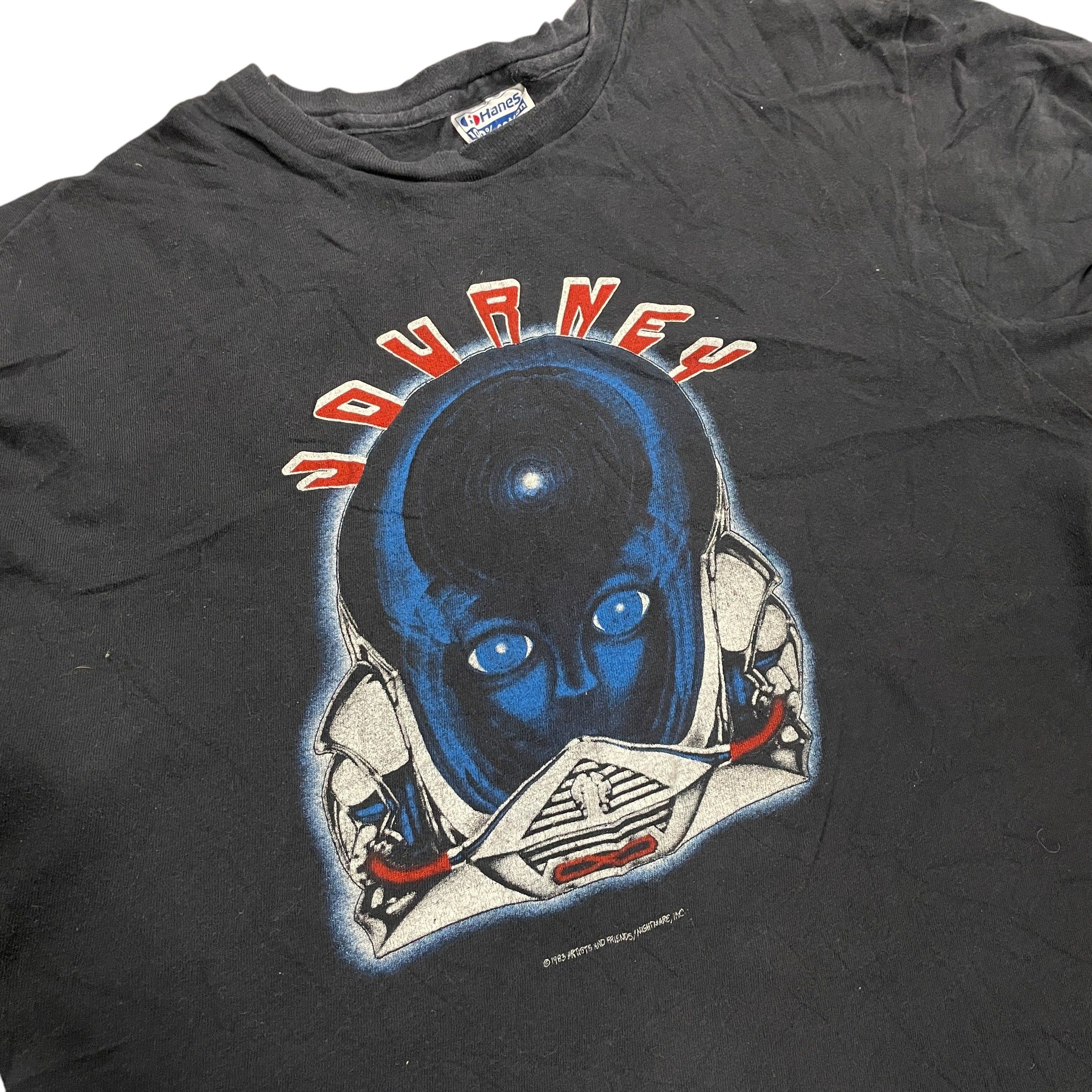 Other 80s Journey "Frontiers" Vintage Single Stitch Band T-Shirt Size US M / EU 48-50 / 2 - 3 Thumbnail