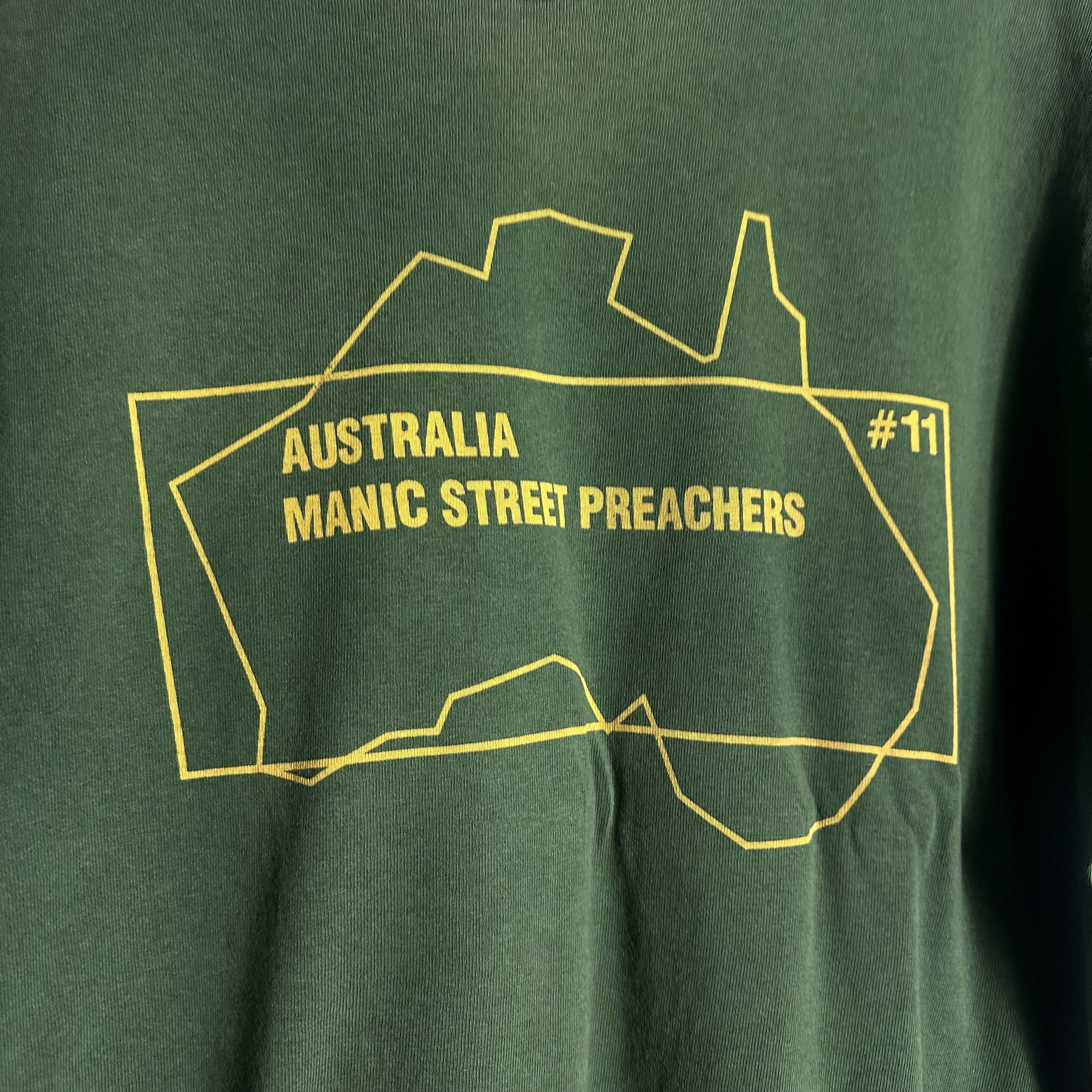 Band Tees 🔥RARE🔥Vintage Manic Street Preachers Australia #11 T-shirt Size US XL / EU 56 / 4 - 3 Thumbnail