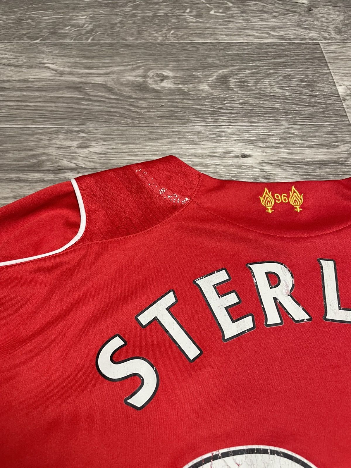Warrior Fc Liverpool Warrior Football Jersey Raheem Sterling T-shirt Size US XL / EU 56 / 4 - 18 Thumbnail