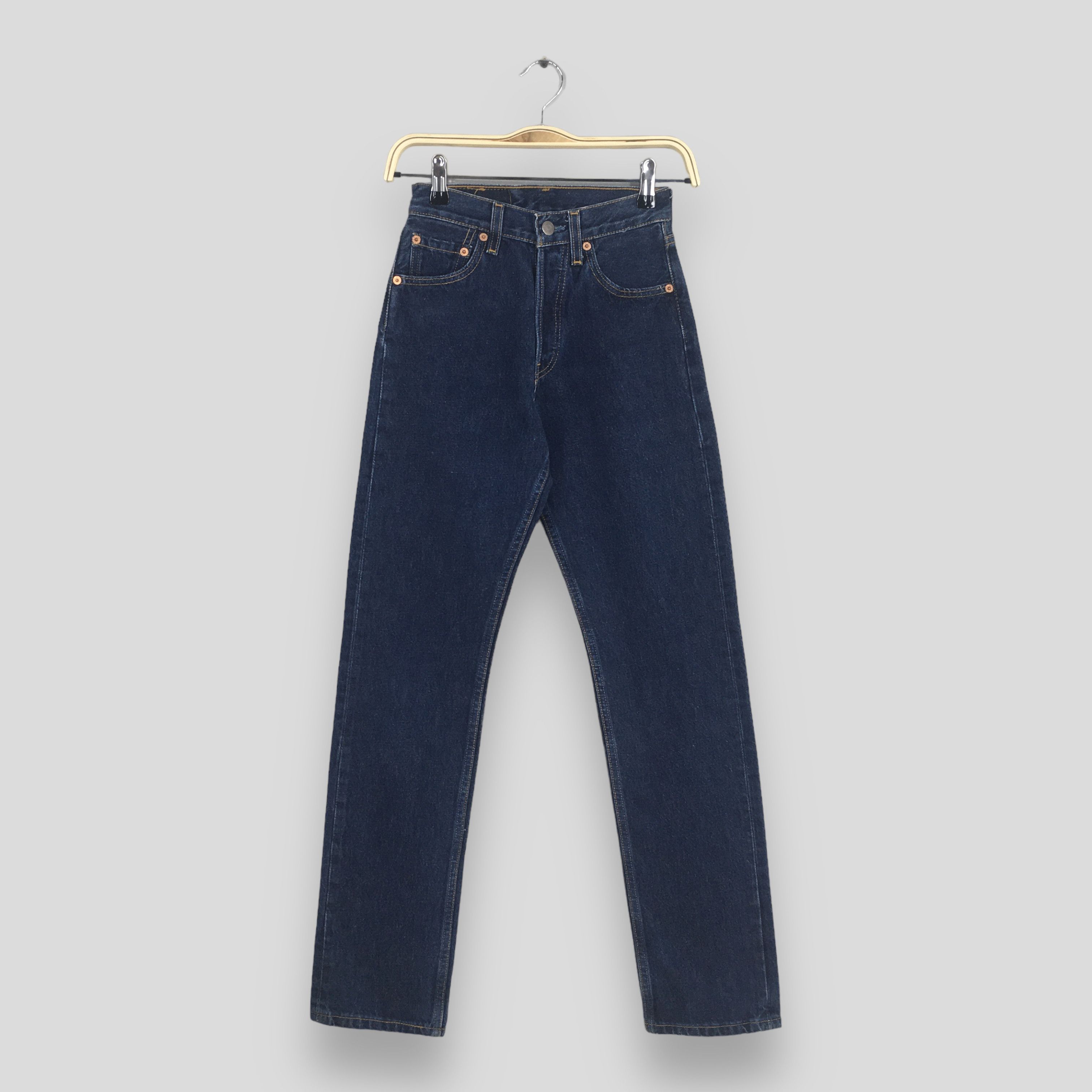 image of Size 23X30 Vintage 90's Levi's 501 Faded Blue Jeans, Women's