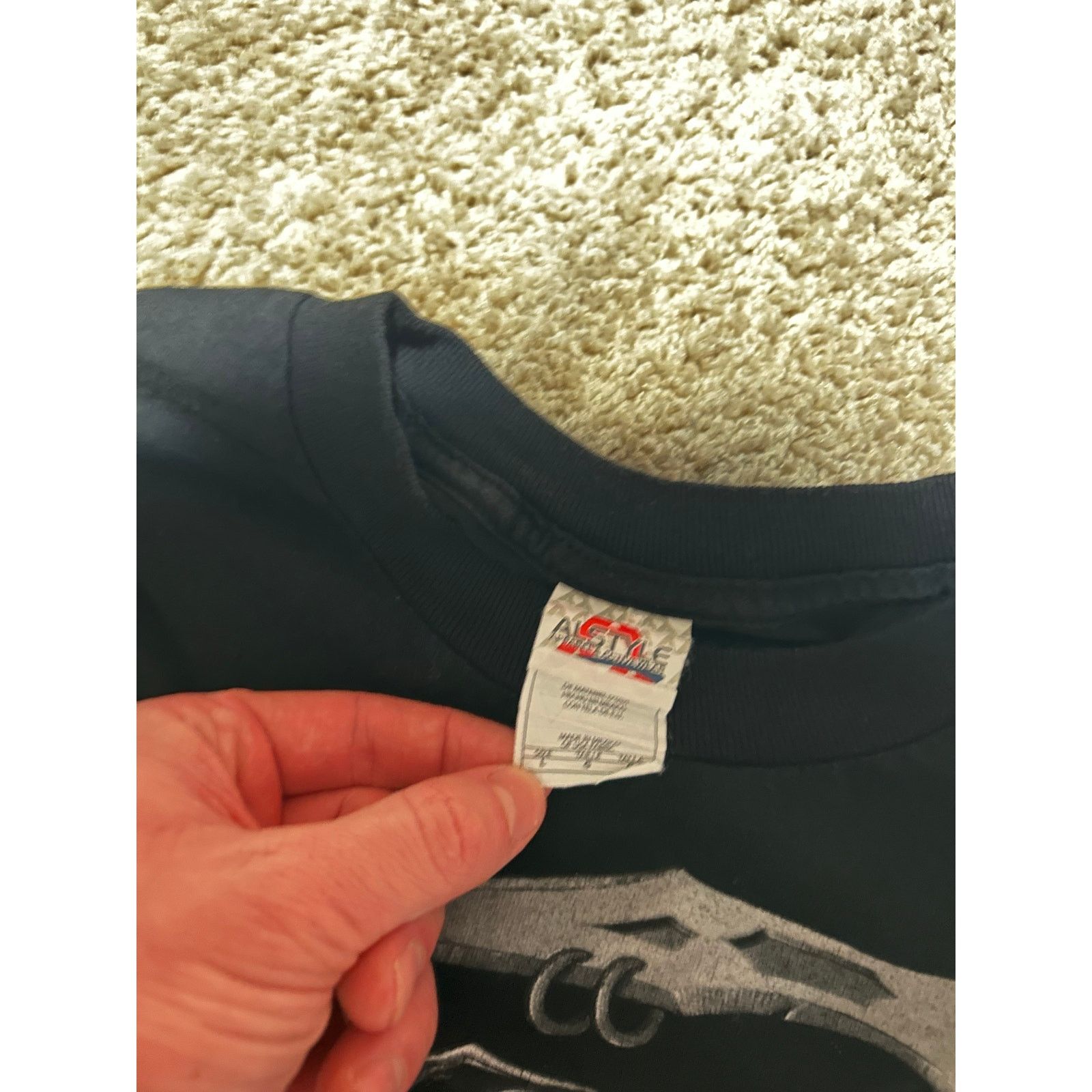 Alstyle Y2K 2000s grim reaper tee Size US L / EU 52-54 / 3 - 3 Thumbnail