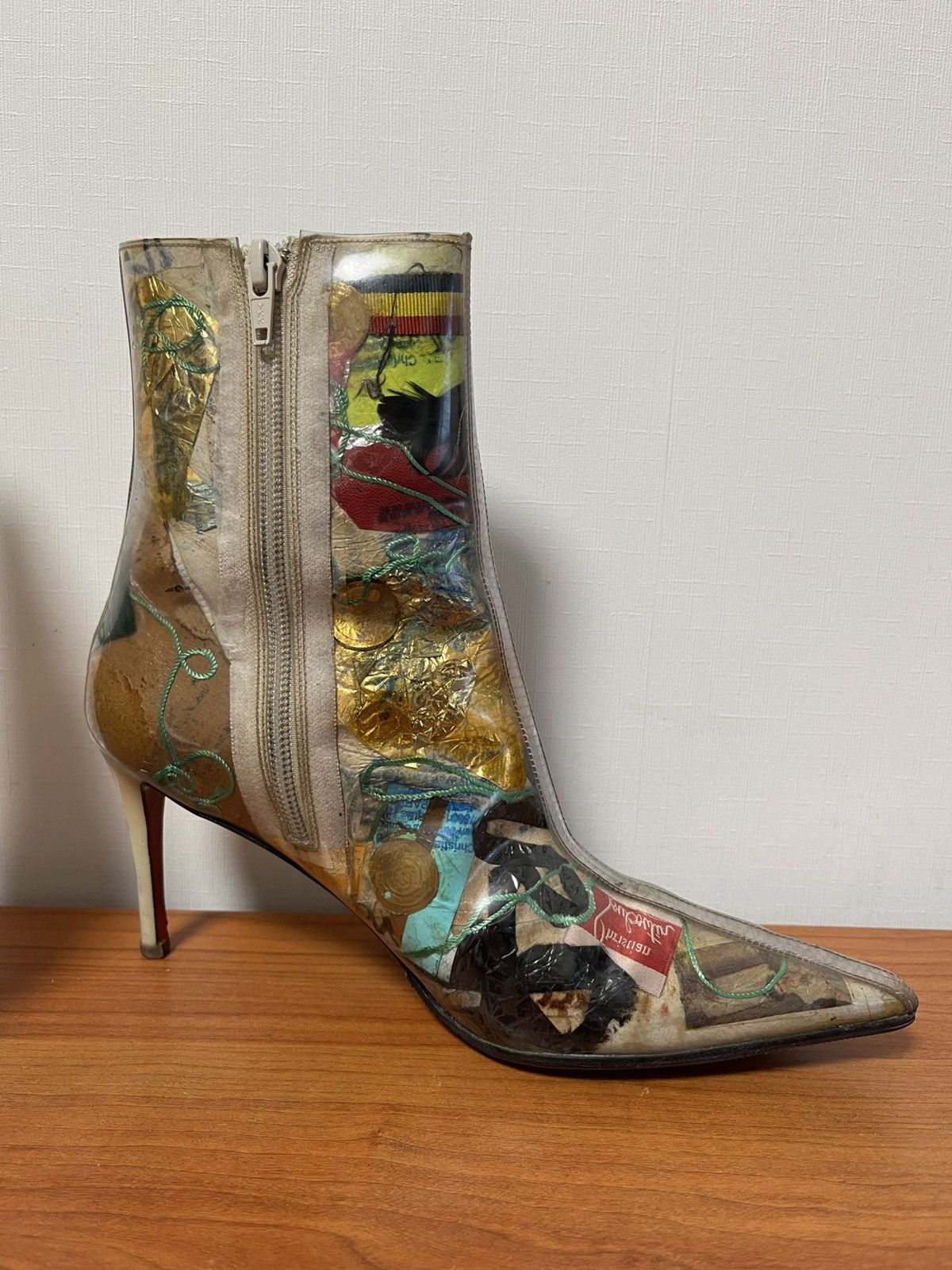 Christian Louboutin × Vintage Christian Louboutin Trash Boots 2012 Icon Size US 7 / IT 37 - 4 Thumbnail