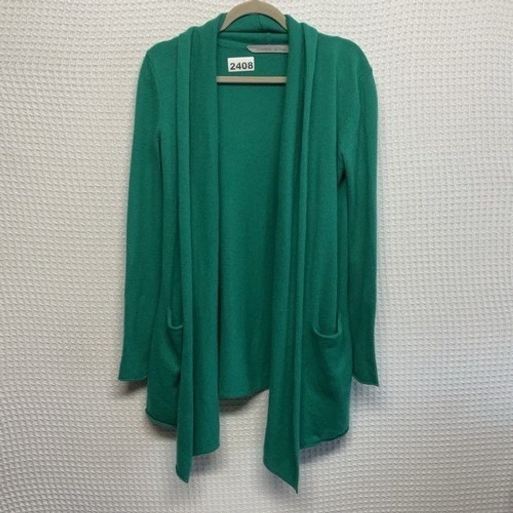 Athleta Athleta Cashmere Emerald OpenFront Cardigan Sweater Women XS Size XS / US 0-2 / IT 36-38 - 1 Thumbnail