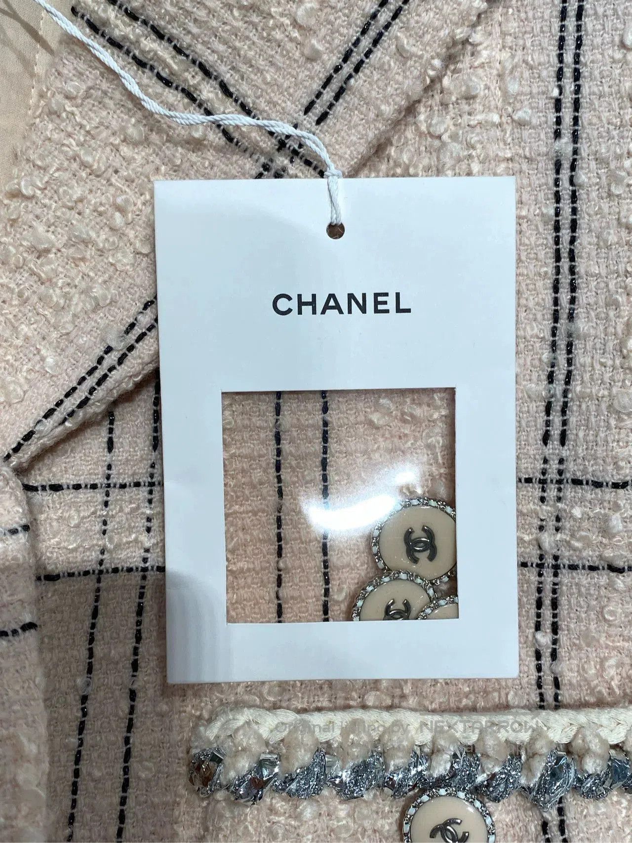 Chanel Chanel 21B Pink Tweed Jacket FR34. Size US XS / EU 42 / 0 - 5 Thumbnail