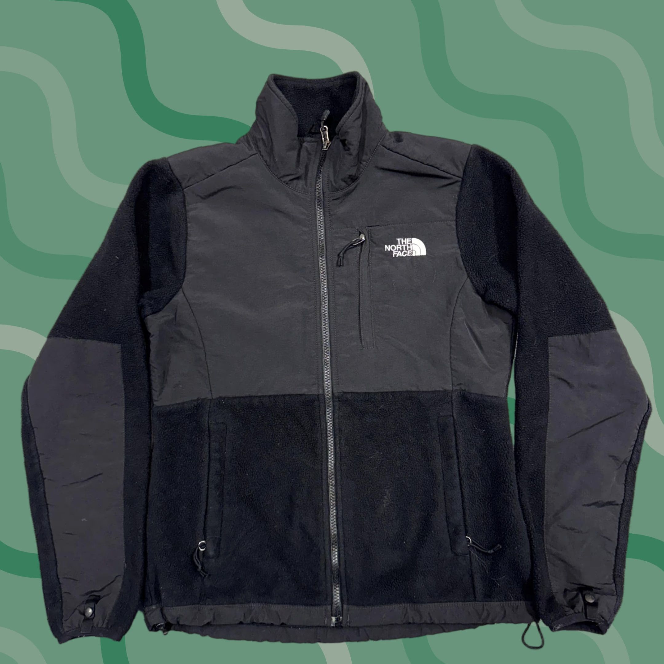 The North Face The North Face Jacket Womens Small Black Fleece Softshell Panels Full Zip Hiking Size S / US 4 / IT 40 - 1 Thumbnail