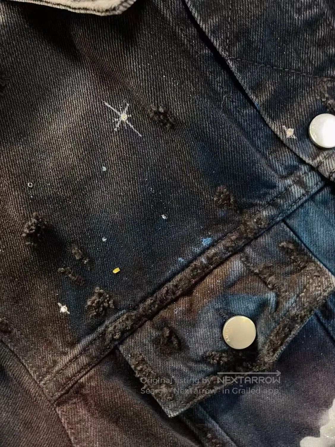 Amiri Amiri Starry Wolf Denim Jacket. Size US XL / EU 56 / 4 - 8 Thumbnail