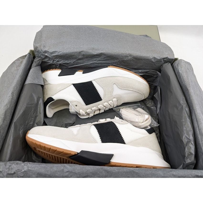 Tom Ford o1rshd1 Low-Top Sneakers in White/Black Size US 9 / EU 42 - 22 Thumbnail