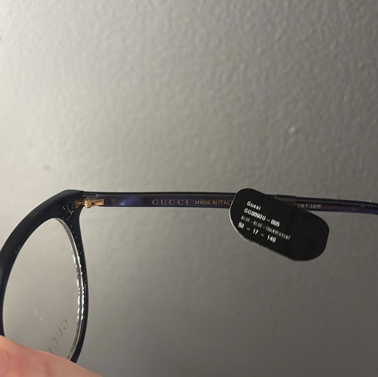 Gucci Blue Bee Gucci Glasses Size ONE SIZE - 4 Thumbnail