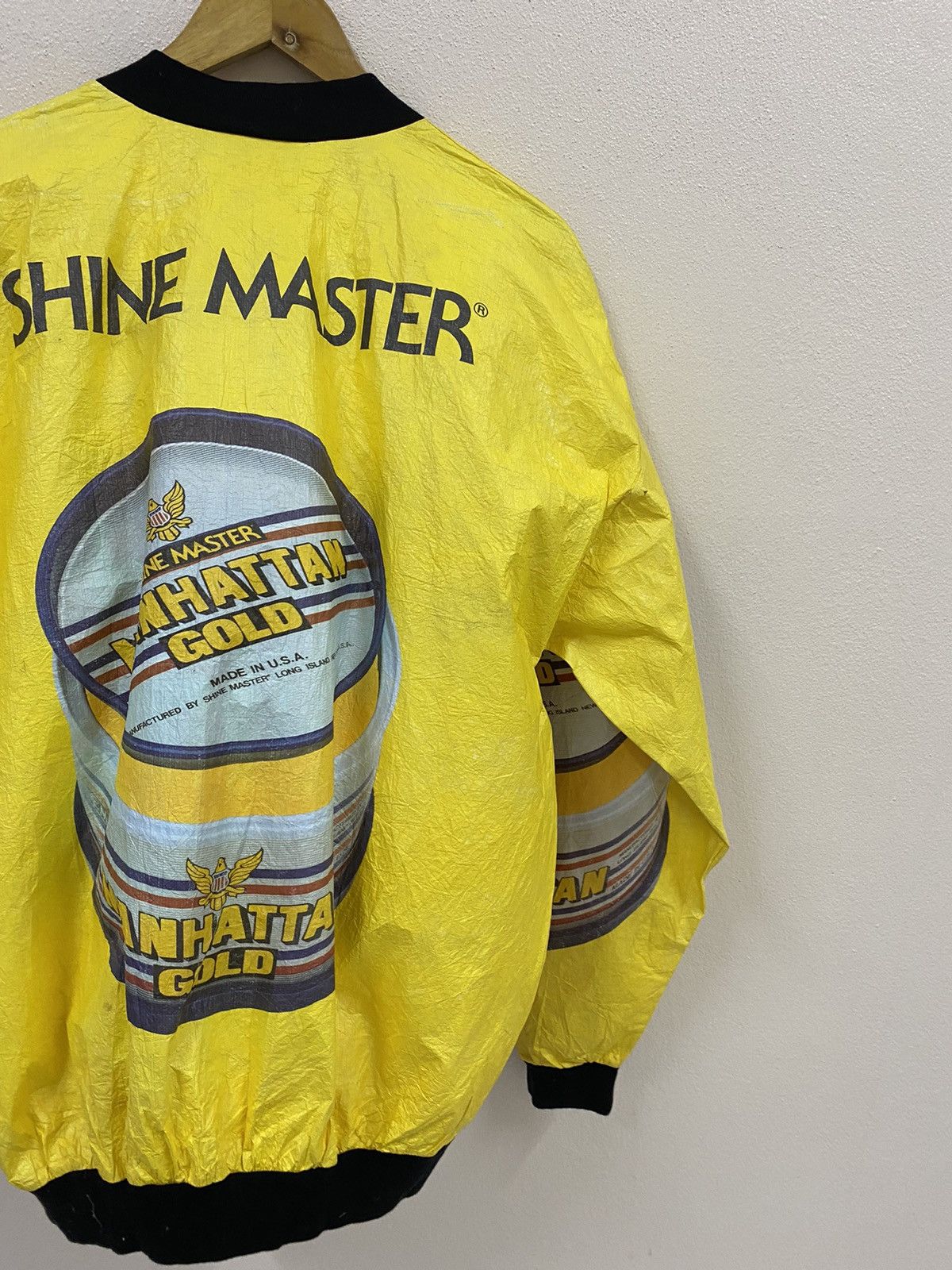 Vintage Vtg Shine Master Manhattan Gold Size US XL / EU 56 / 4 - 9 Thumbnail