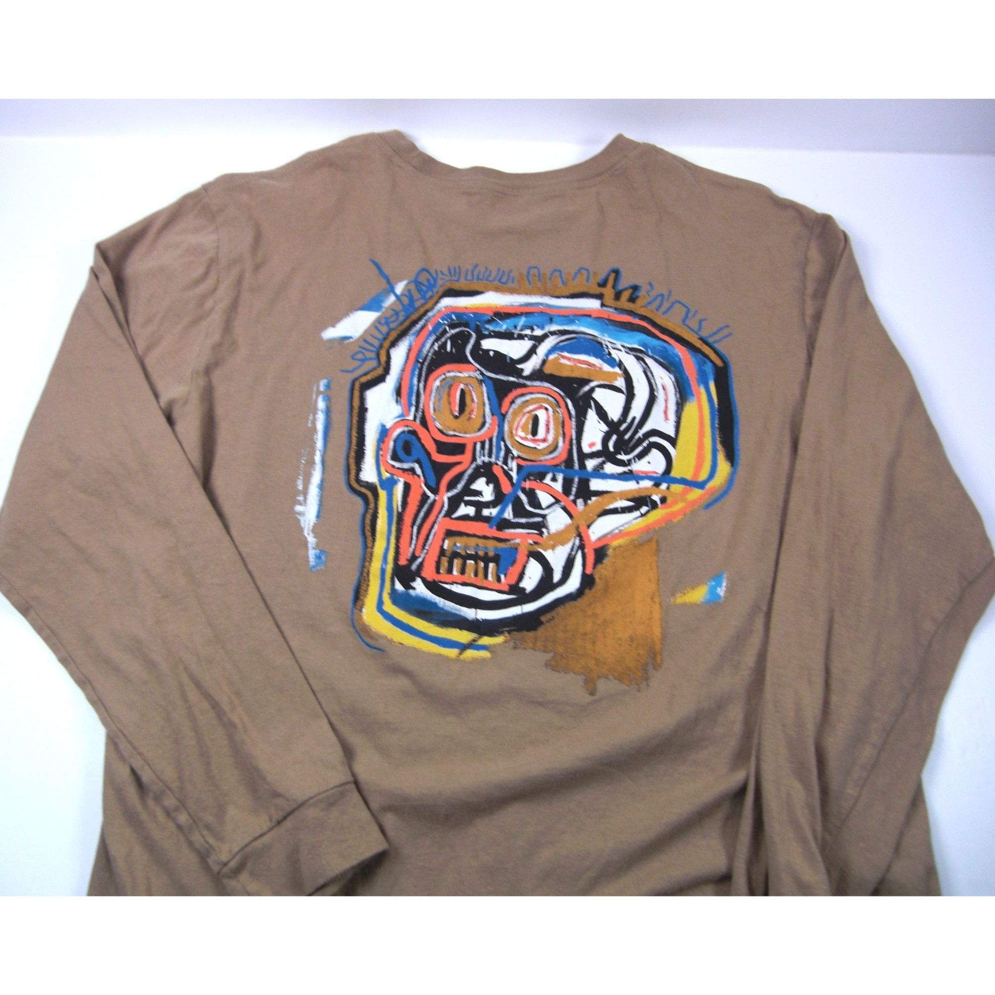 Gap GAP x Jean-Michel Basquiat Size Medium Brown Cotton Long Sle Size US M / EU 48-50 / 2 - 5 Thumbnail