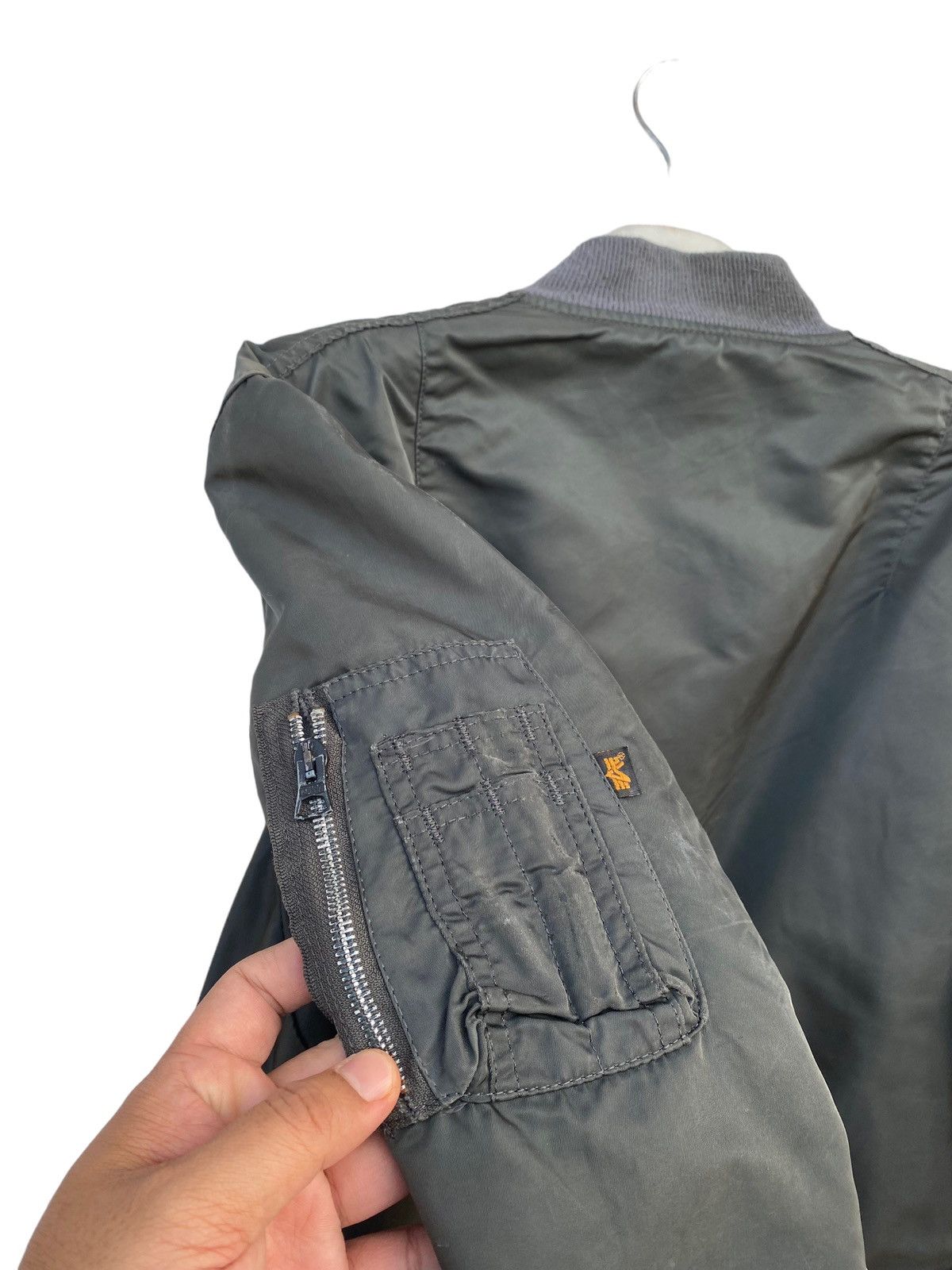 Alpha Industries Vintage Alpha Industries Bomber Jacket Size US L / EU 52-54 / 3 - 9 Thumbnail