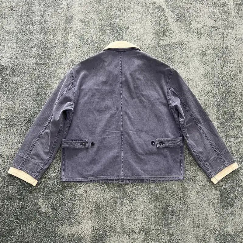 Dior Dior Light Blue Cotton Embroidered Jacket . Size US L / EU 52-54 / 3 - 6 Thumbnail