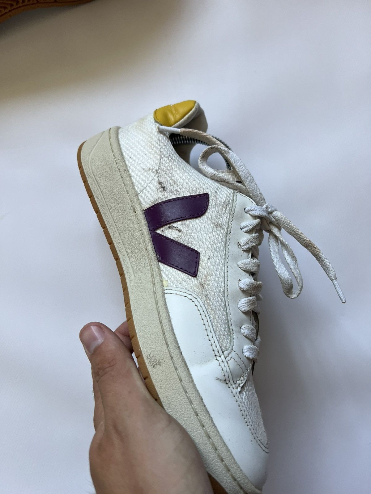Veja Veja Leather Shoes V-12 Sneakers Size US 8 / IT 38 - 5 Thumbnail