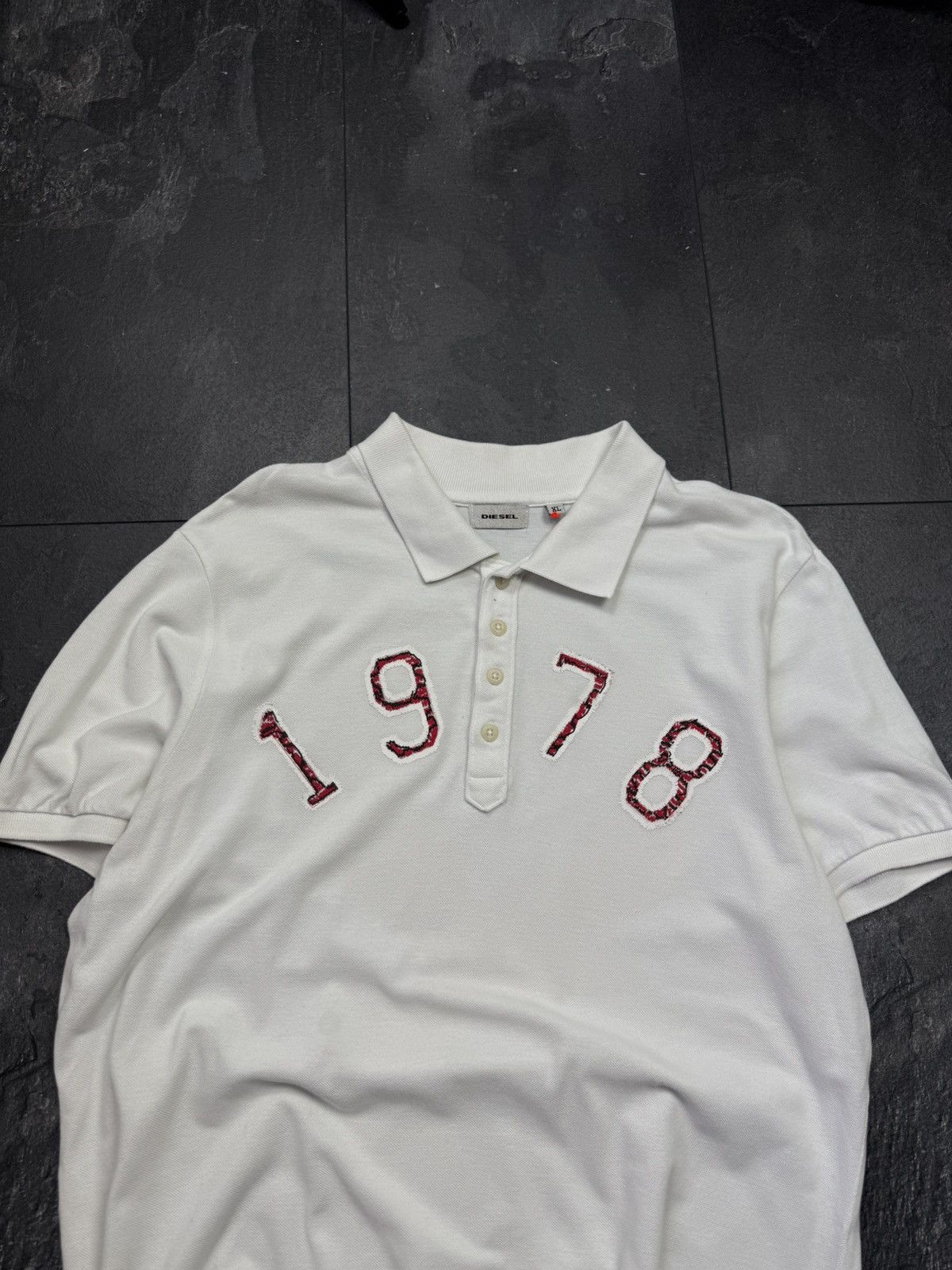 Diesel × Streetwear × Vintage Vintage big logo diesel polo wild spirit Size US XL / EU 56 / 4 - 2 Thumbnail