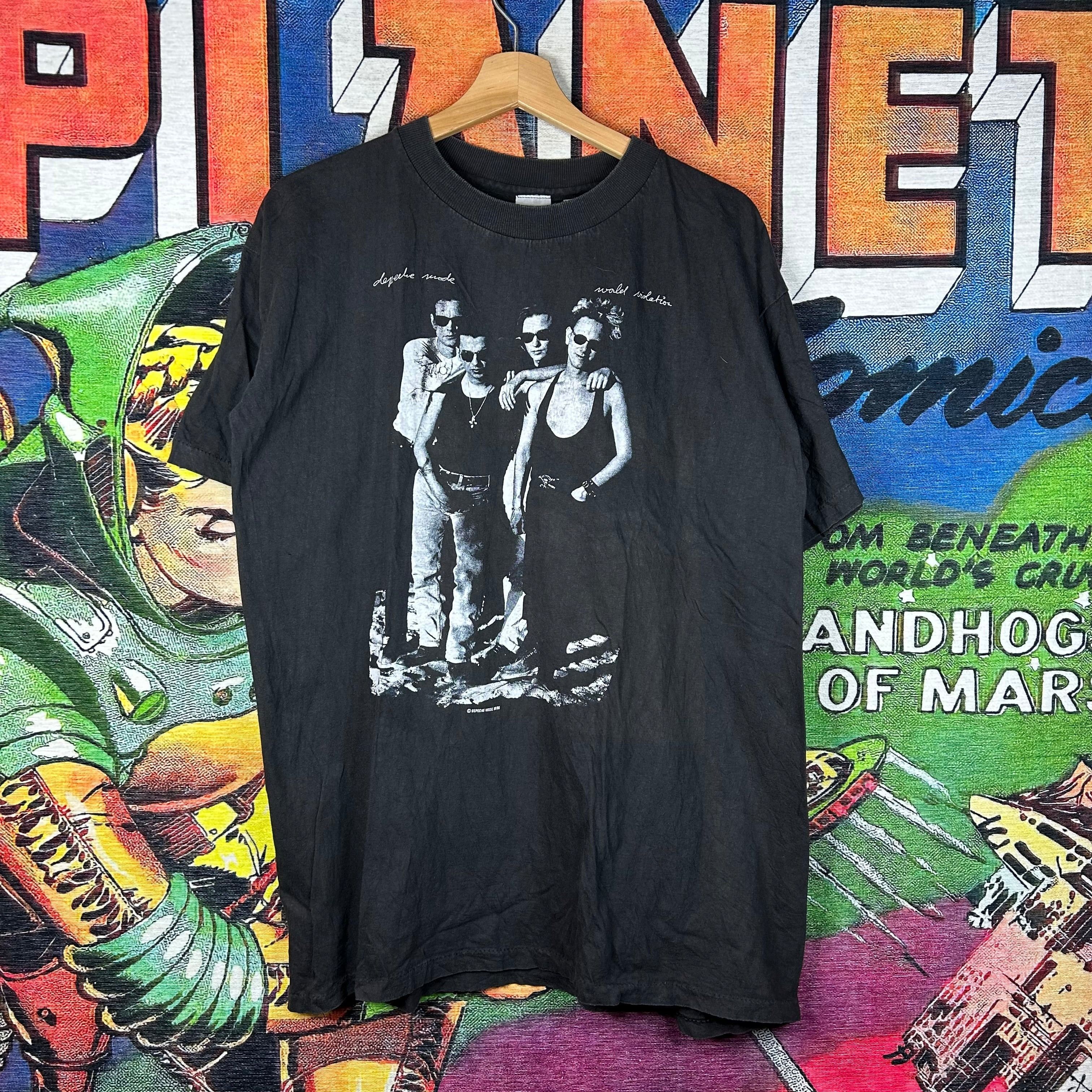 Vintage Vintage 90s 1990 Depeche Mode Band Tee Size XL | Grailed