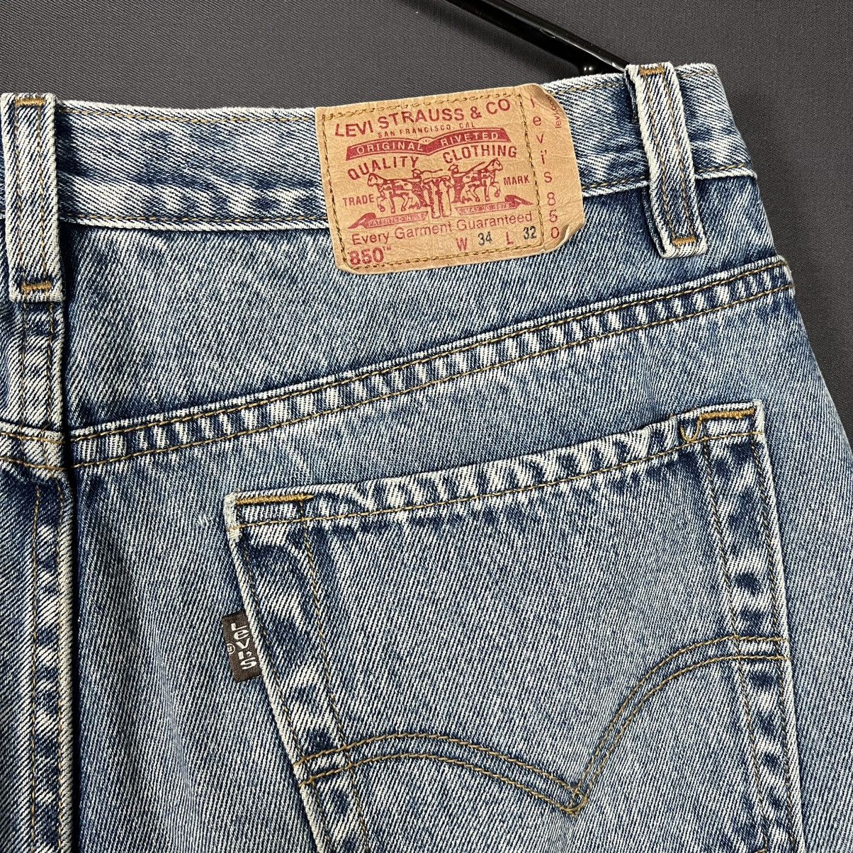 Levi's × Levi's Vintage Clothing × Vintage Vintage Levi’s 850 LVC denim shorts Size US 34 / EU 50 - 3 Thumbnail