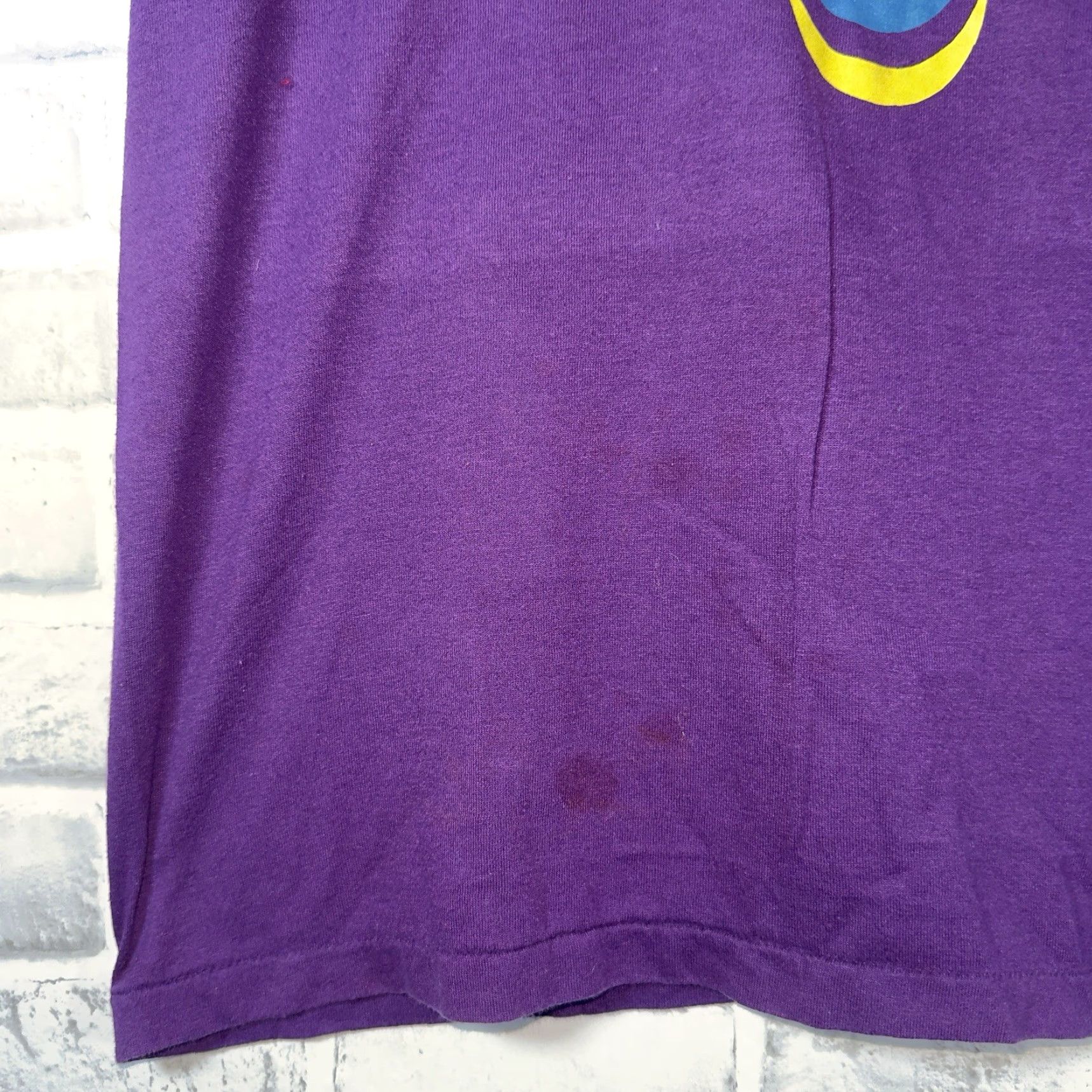 Velva Sheen VTG Velva Sheen Purple Republic Graphic Tee Unisex M USA SINGLE STITCH Shirt Adults Purple USA Graphic Tee Mens Womens Size US M / EU 48-50 / 2 - 3 Thumbnail