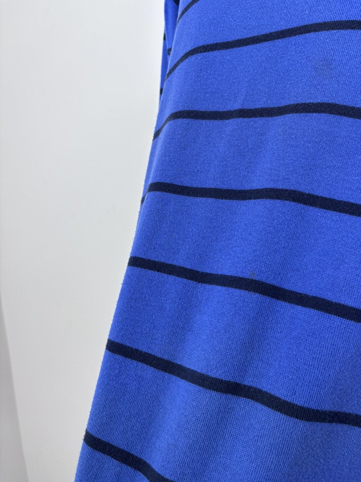 Polo Ralph Lauren Polo Ralph Lauren Men’s Blue Striped V-Neck Sweater Size US XL / EU 56 / 4 - 9 Thumbnail
