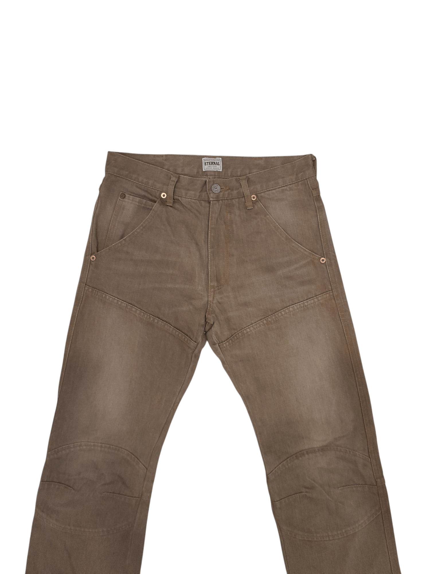 Eternal ETERNAL Japan Bitchu Kurashiki Biker Denim (F519) Waist 28 Size US 28 / EU 44 - 2 Thumbnail