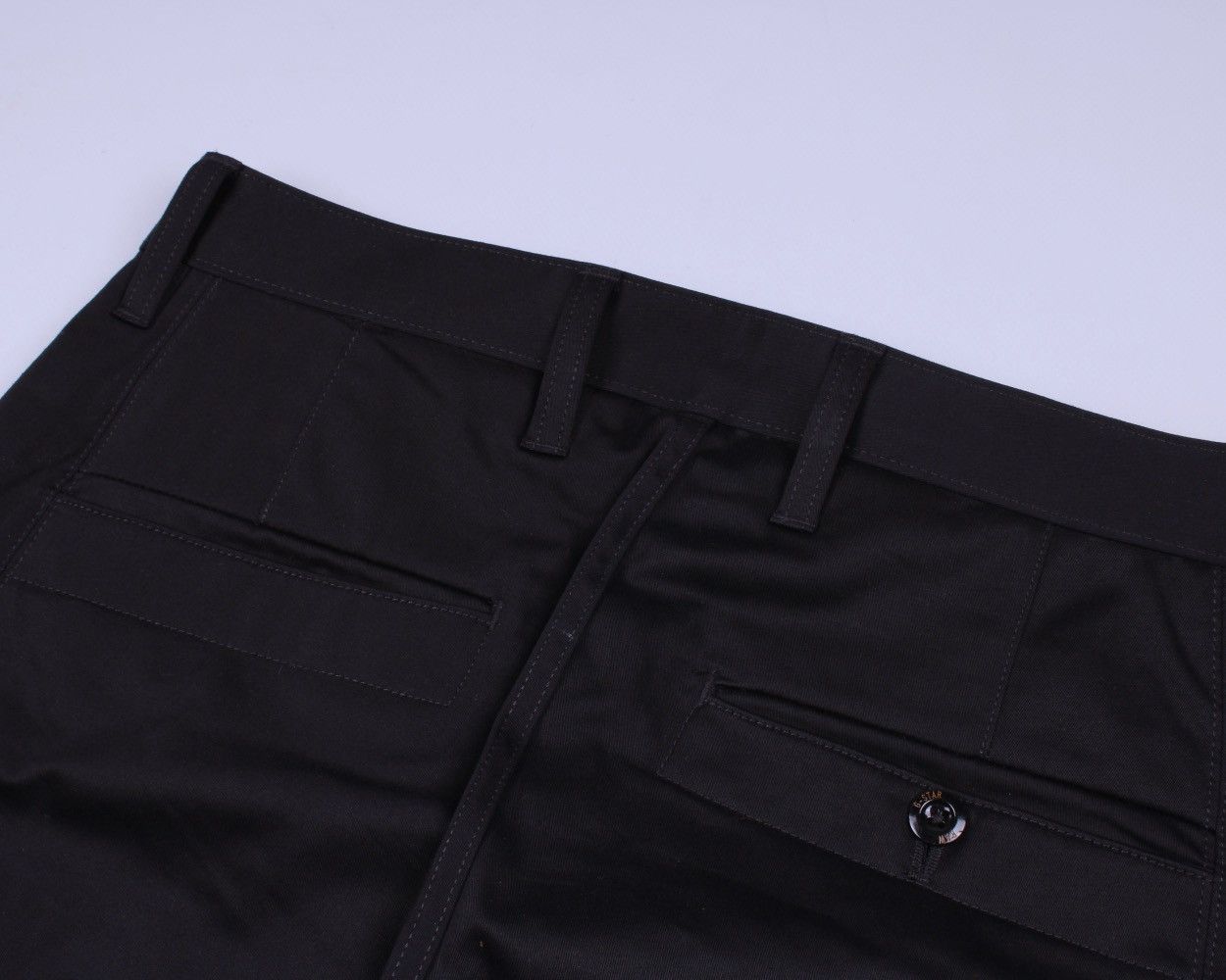G-Star G-STAR RAW Bronson Slim Black Chino Pants Size US 30 / EU 46 - 11 Thumbnail