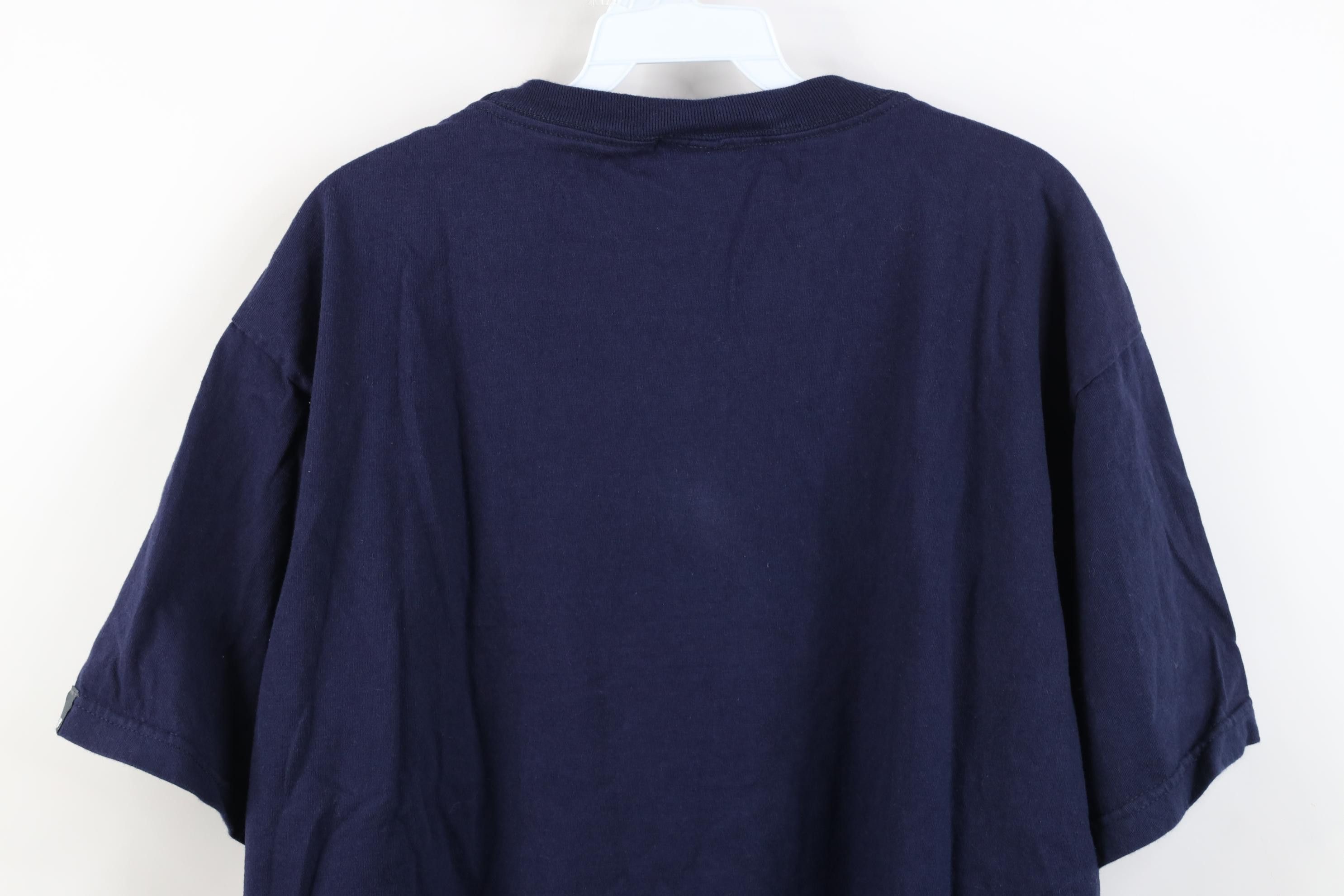New Balance Vintage 90s Y2K New Balance Short Sleeve T-Shirt Blue USA Size US L / EU 52-54 / 3 - 14 Thumbnail