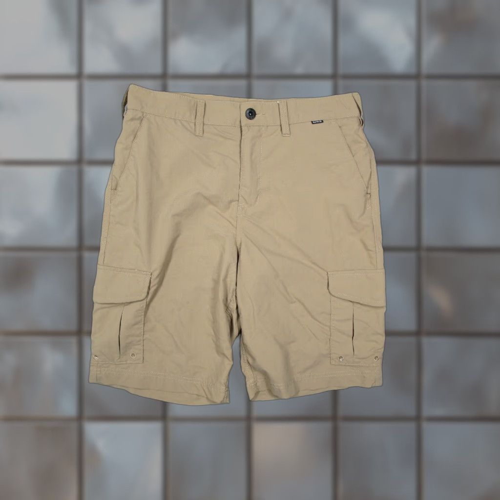 Hurley Hurley Nike Dri-Fit Shorts Men 30 Beige Cargo Hybrid 10" Beach Walk Stretch Golf Mens Size US 30 / EU 46 - 1 Thumbnail