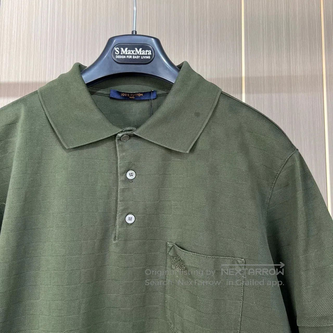 Louis Vuitton louis vuitton embroidered logo checkered polo shirt. Size US M / EU 48-50 / 2 - 3 Thumbnail