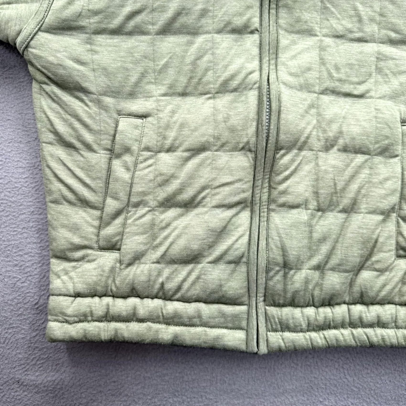 Marine Layer Marine Layer Jacket Women Small Green Quilted Puffer Full Zip Lined Soft Size S / US 4 / IT 40 - 6 Thumbnail