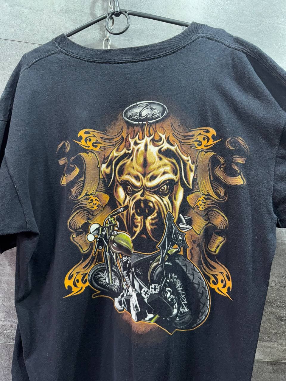 West Coast Choppers Orange County Choppers Dog Tee T-Shirt Mens Size US XL / EU 56 / 4 - 9 Thumbnail