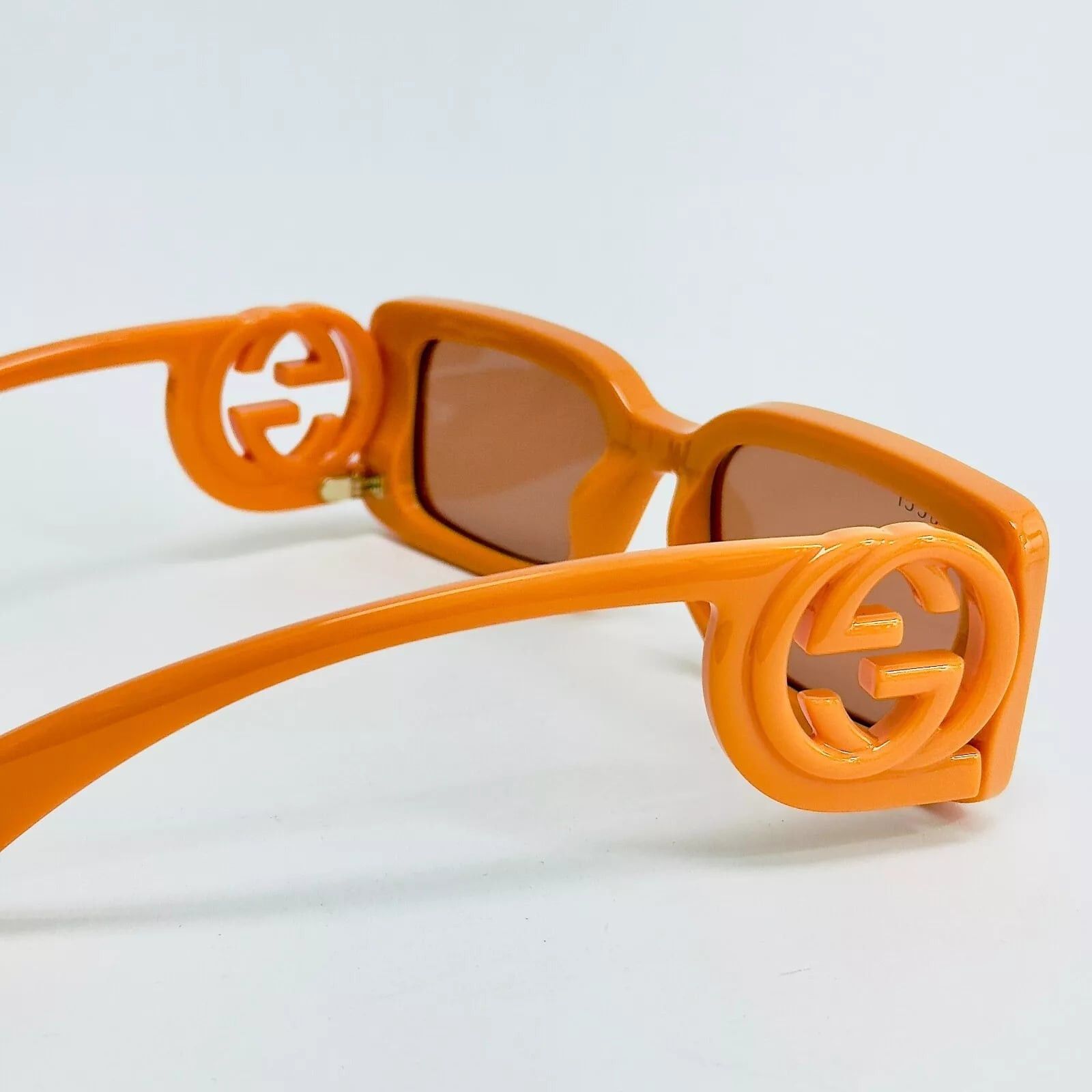 Gucci GUCCI Couture 1325 Orange GG Logo 008 Narrow Fashion GG1325S Size ONE SIZE - 7 Thumbnail