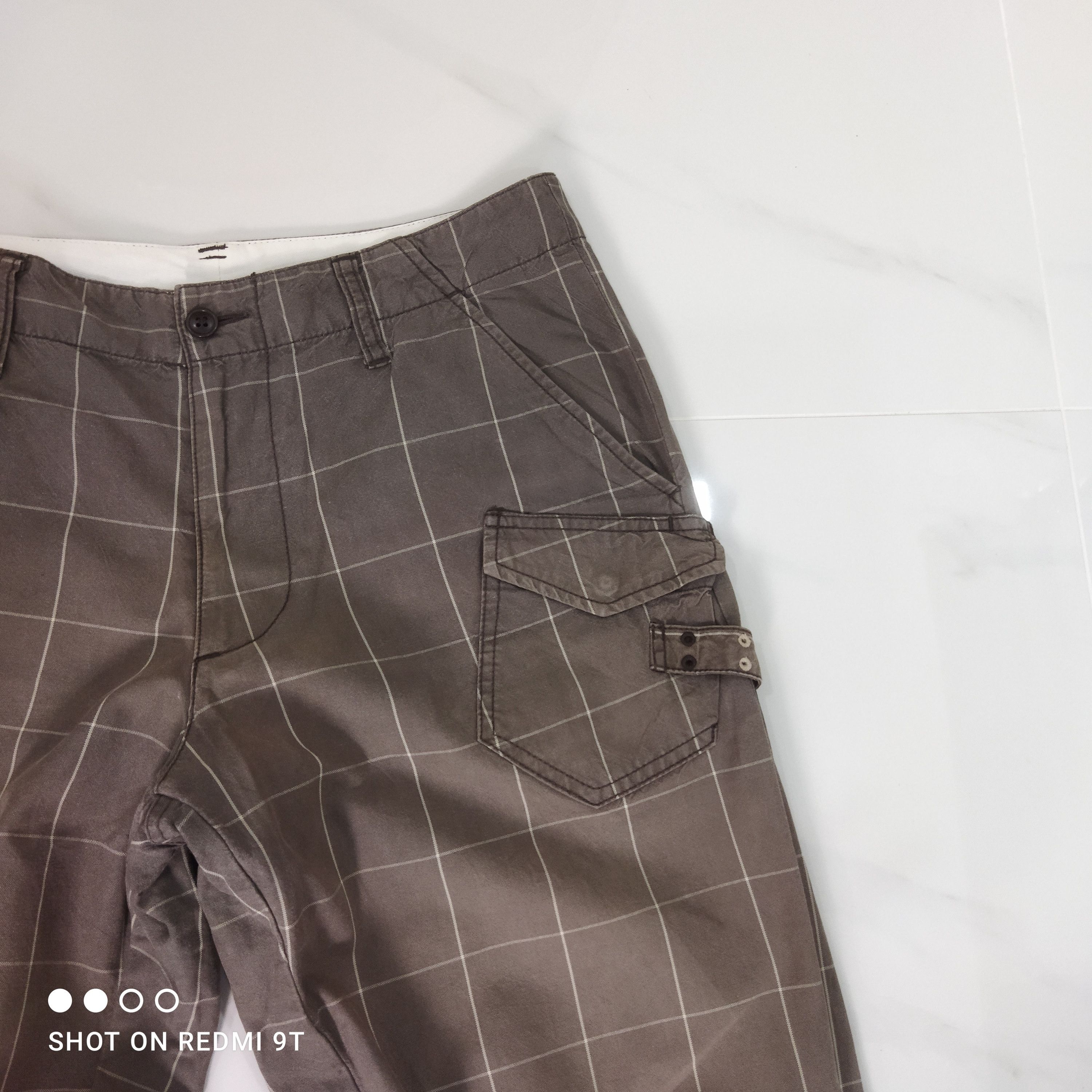 Japanese Brand × R.Newbold R.NEWBOLD BROWN CARGO PANTS Size US 32 / EU 48 - 4 Thumbnail