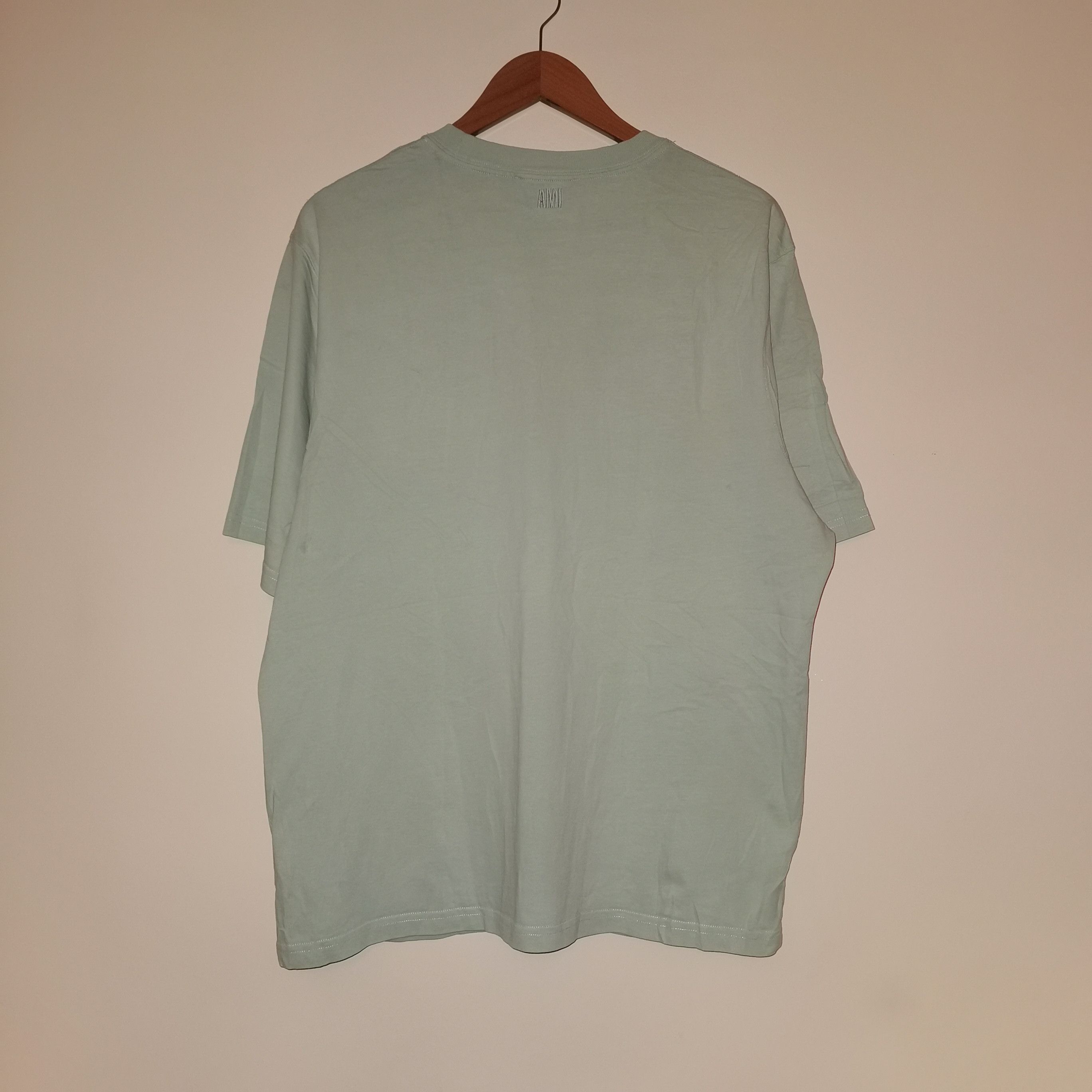 AMI Ami T-Shirt 'Aqua' streetwear size : L Size US L / EU 52-54 / 3 - 10 Thumbnail