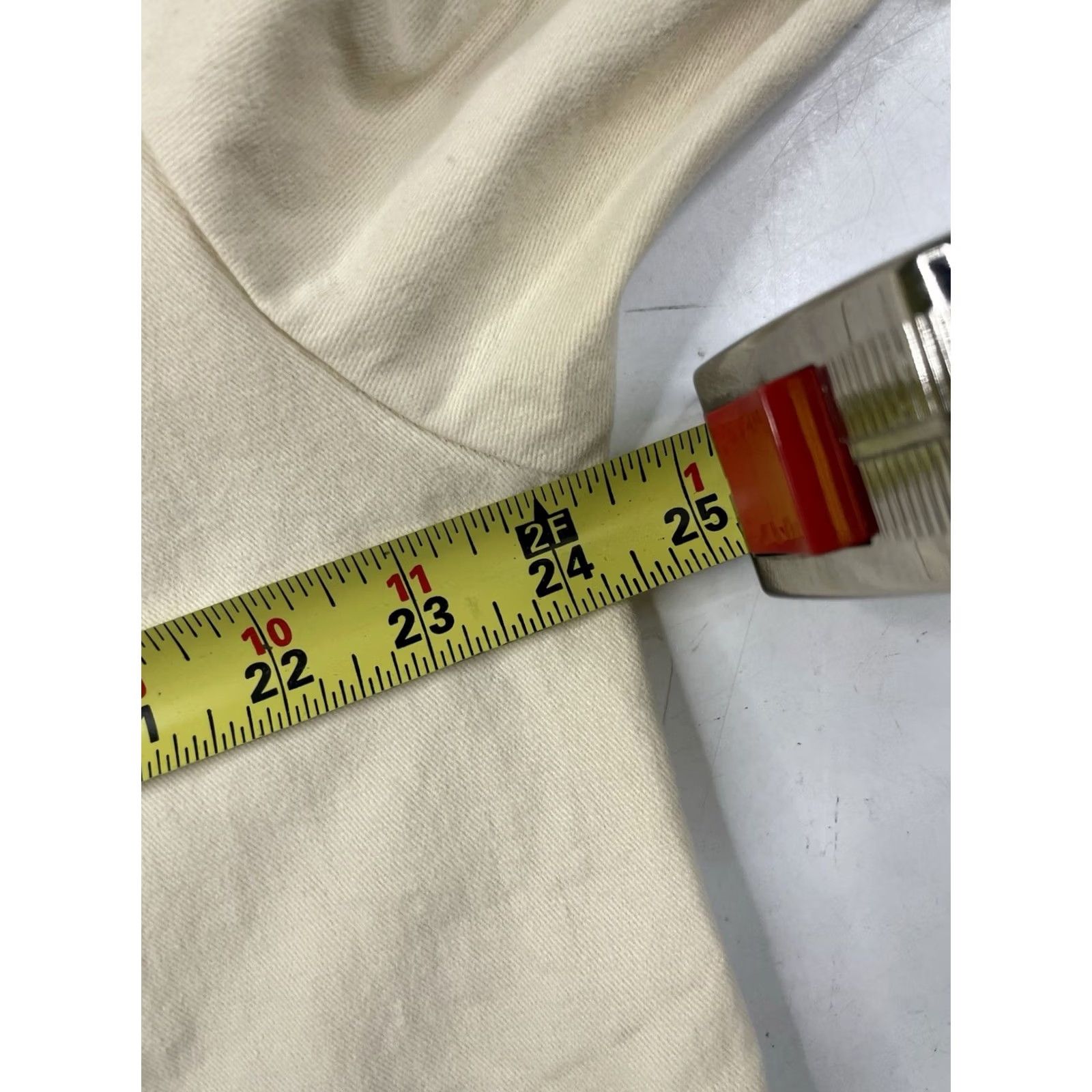 Vintage California Arts and Recreation Shirt Jacket Mens Medium Cotton Button-Down Ivory Chore Art 90s Concert? Size US M / EU 48-50 / 2 - 7 Thumbnail