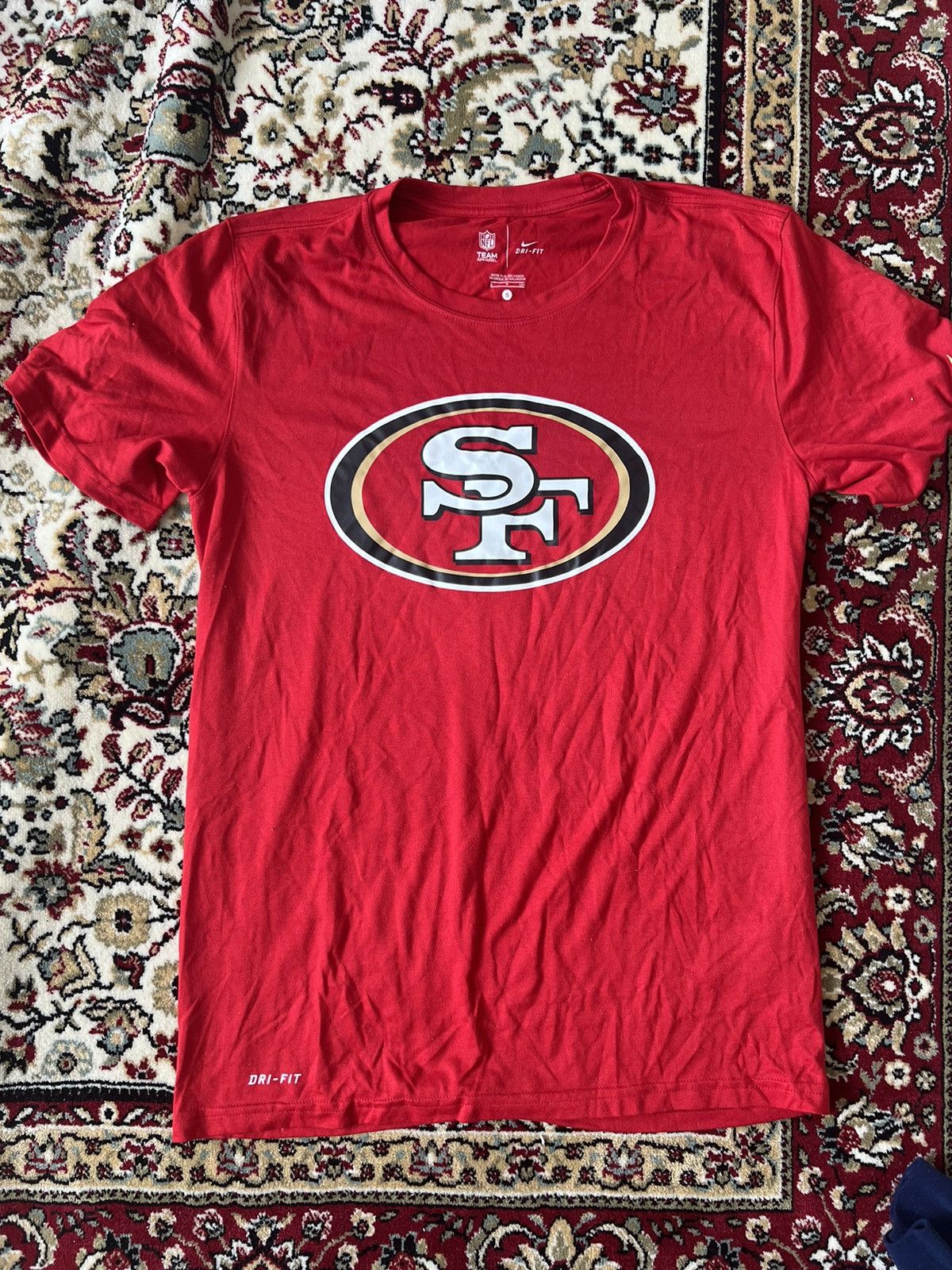NFL × Nike San Francisco 49ers Dri-Fit tee shirt Size US S / EU 44-46 / 1 - 1 Preview