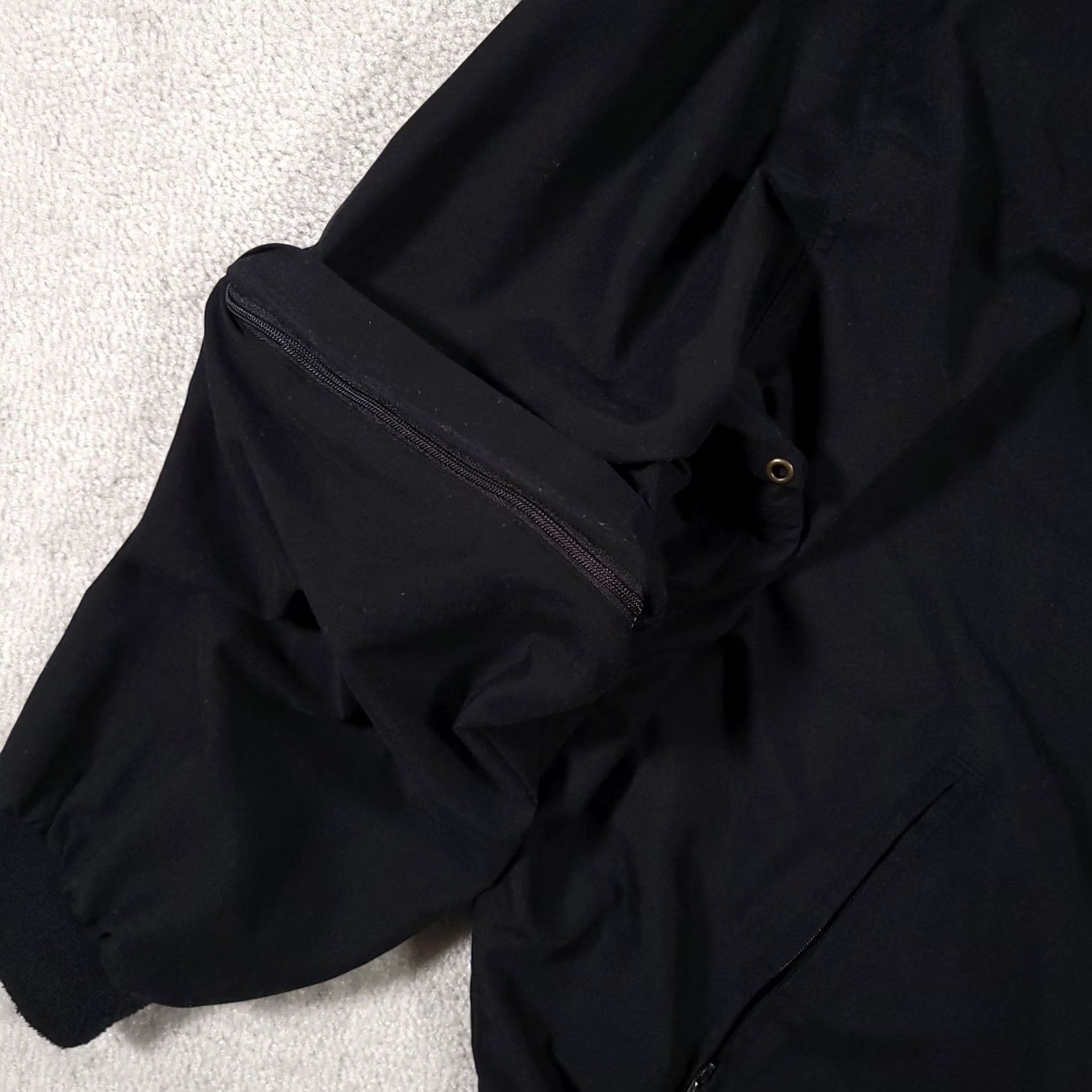 Vintage VINTAGE Oxford Golf Jacket Mens XL Black Performance Zip Off Sleeves Collared Size US XL / EU 56 / 4 - 6 Thumbnail