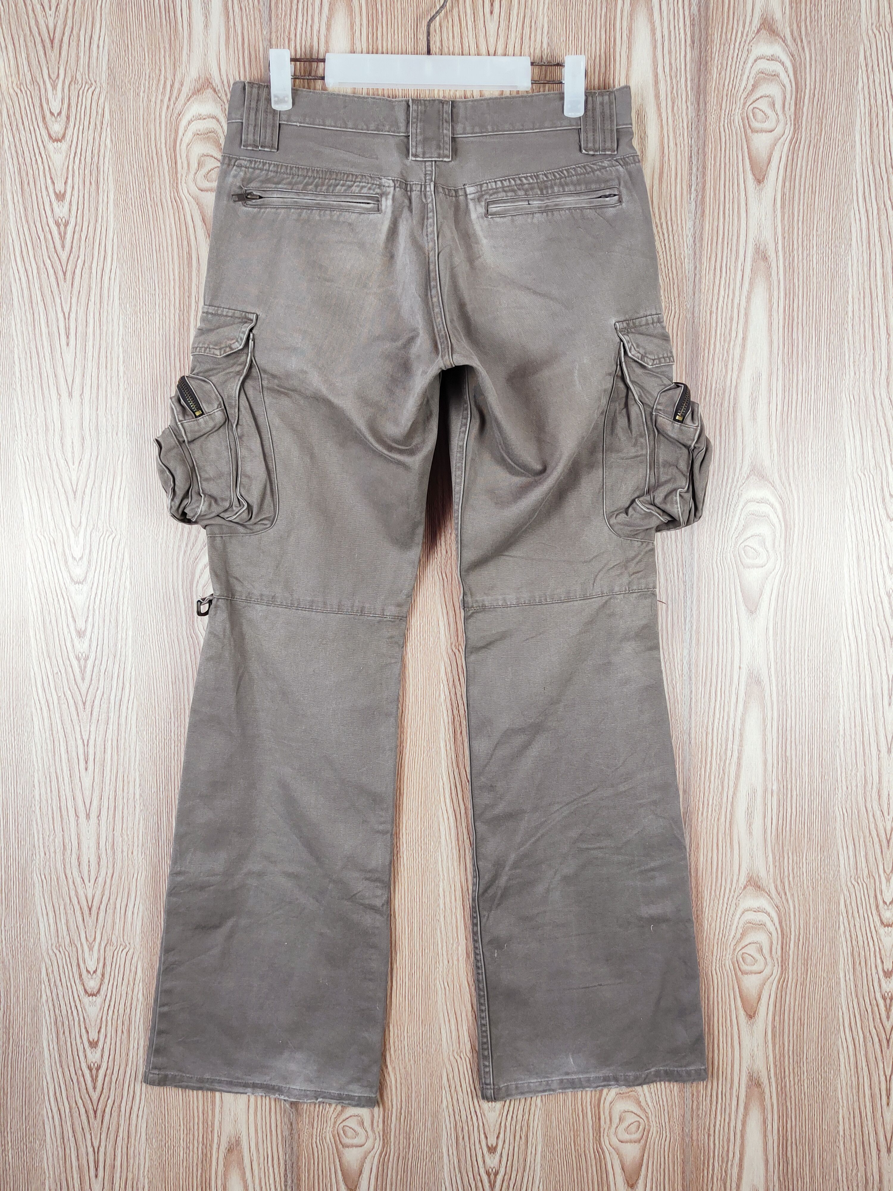 Japanese Brand DL Root Three Brown seditionaries Tactical Cargo Pants #W861 Size US 31 - 8 Thumbnail