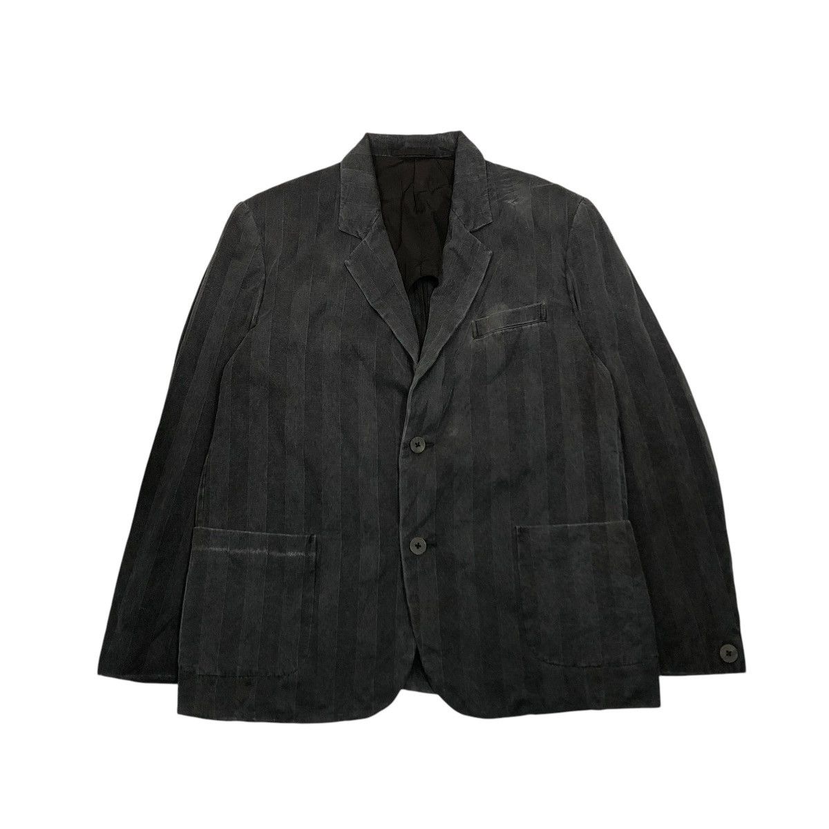 Yohji Yamamoto 🔥VINTAGE HICKORY CHORE WORKER JACKET Y’S FOR MEN STRIPED Size US M / EU 48-50 / 2 - 2 Thumbnail