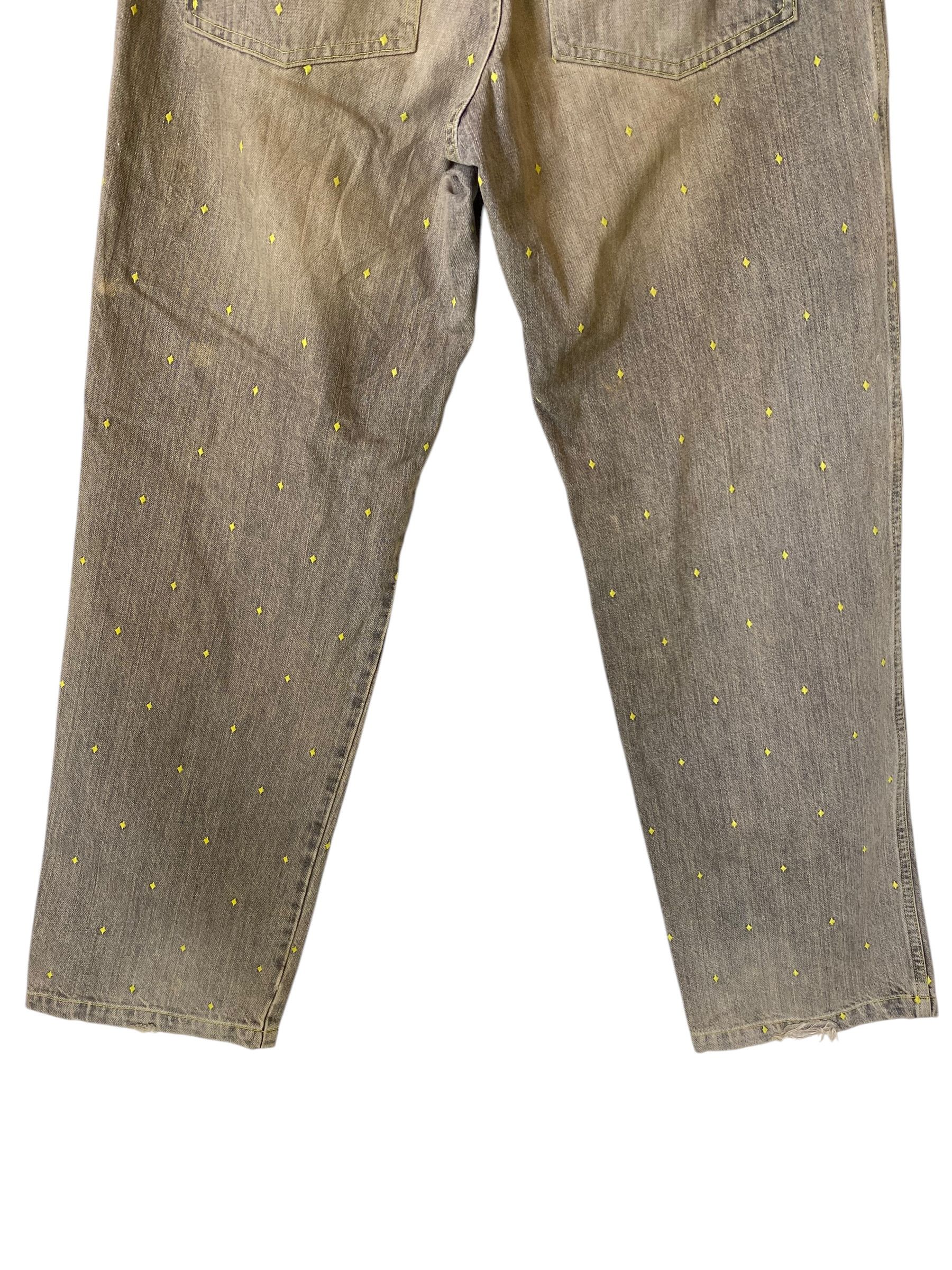 Designer × Jun Takahashi × Undercover SS02 Undercover Illusion of Haze embroidered denim pant Size US 31 - 8 Thumbnail