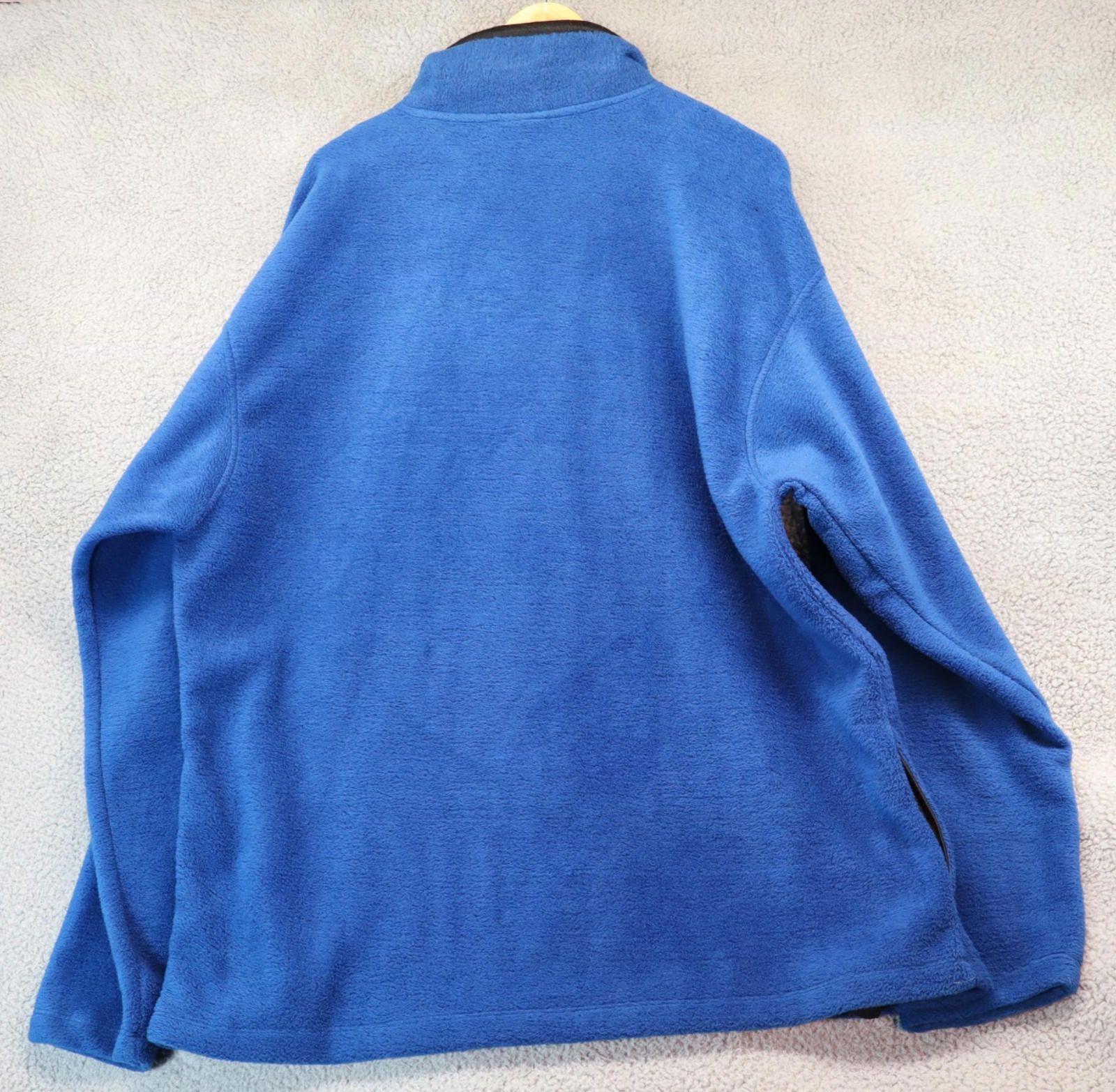 Winners Circle Jeff Gordon 24 1/4 Zip Fleece NASCAR XXL Blue Winners Circle Size ONE SIZE - 7 Thumbnail