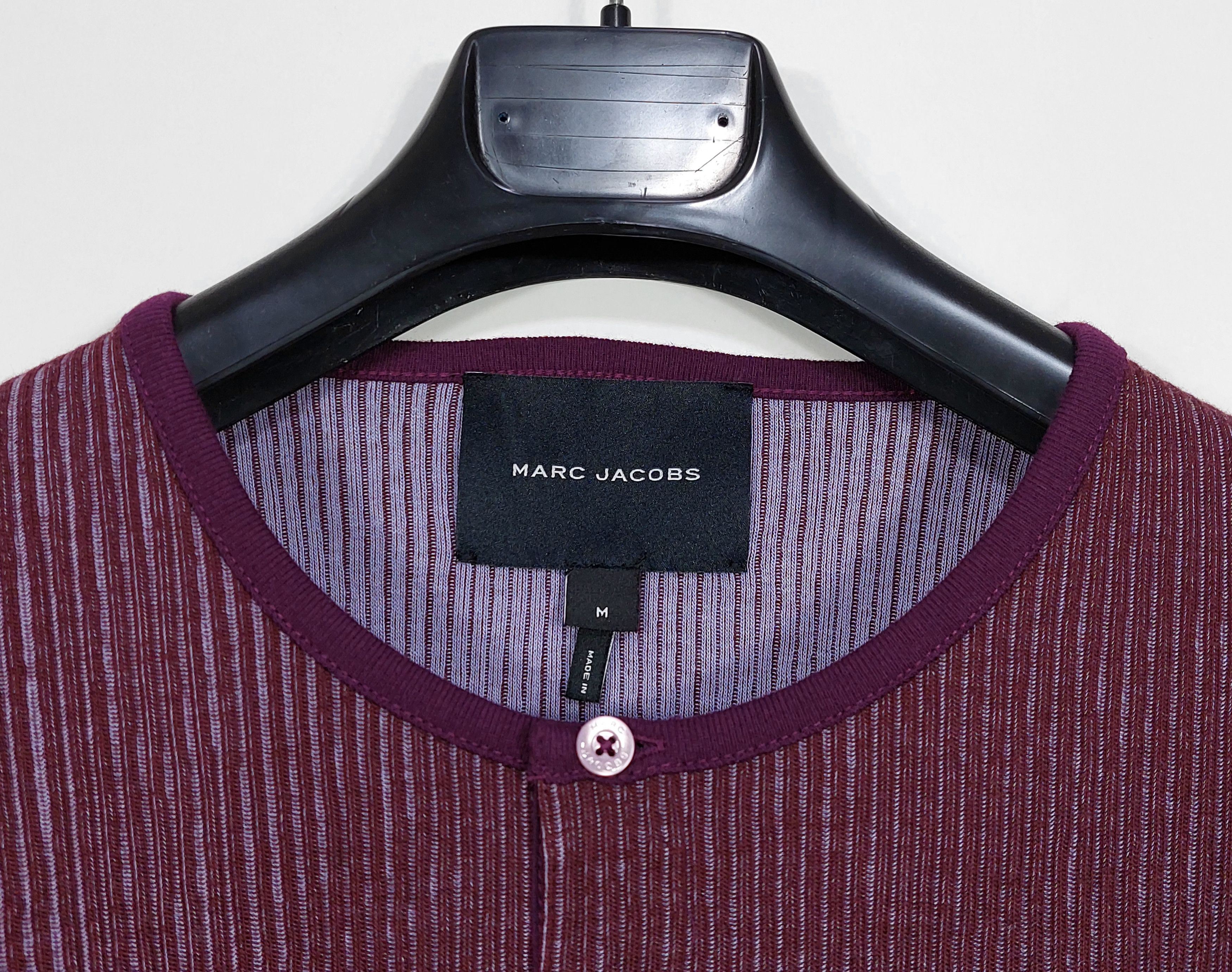 Marc Jacobs cropped long sleeve top - burgundy M Size M / US 6-8 / IT 42-44 - 2 Thumbnail