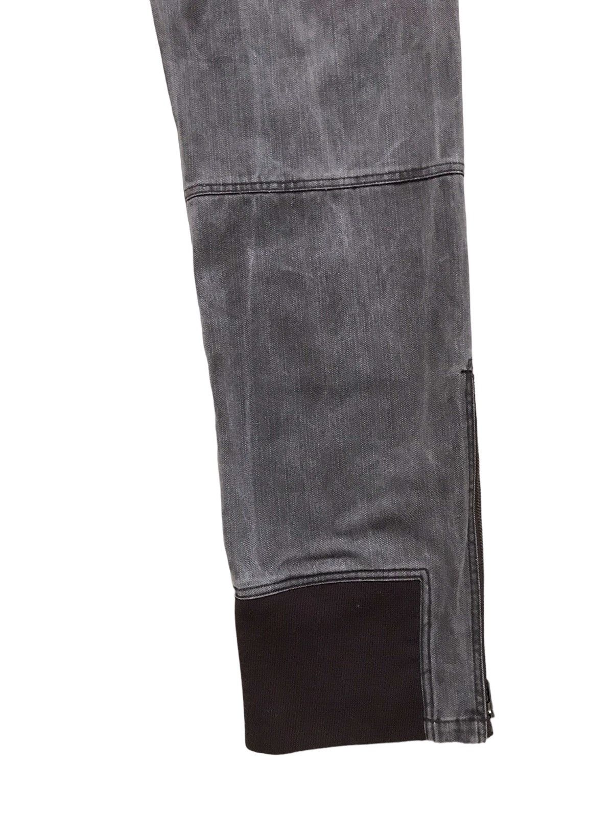 Japanese Brand MIC Mistic Inc Chic Japan Faded Creases Designed Denim Jeans Size US 34 / EU 50 - 9 Thumbnail